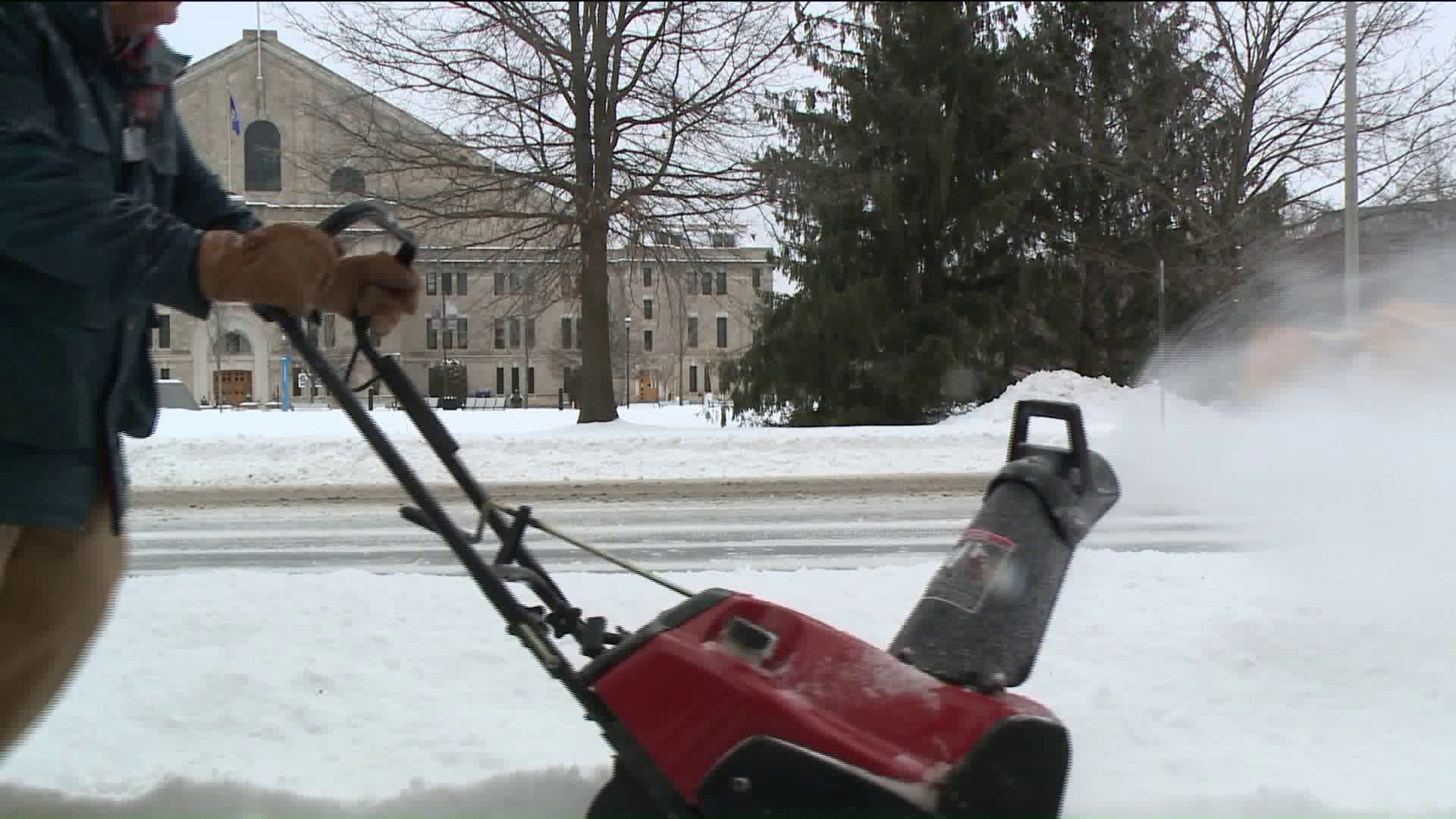 Shoveling out: only the first headache of 2019`s first winter storm