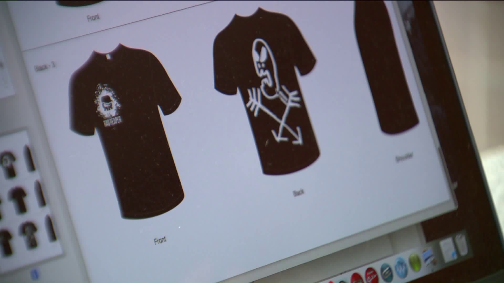 One young entrepreneur in Southington starts her own tee shirt company