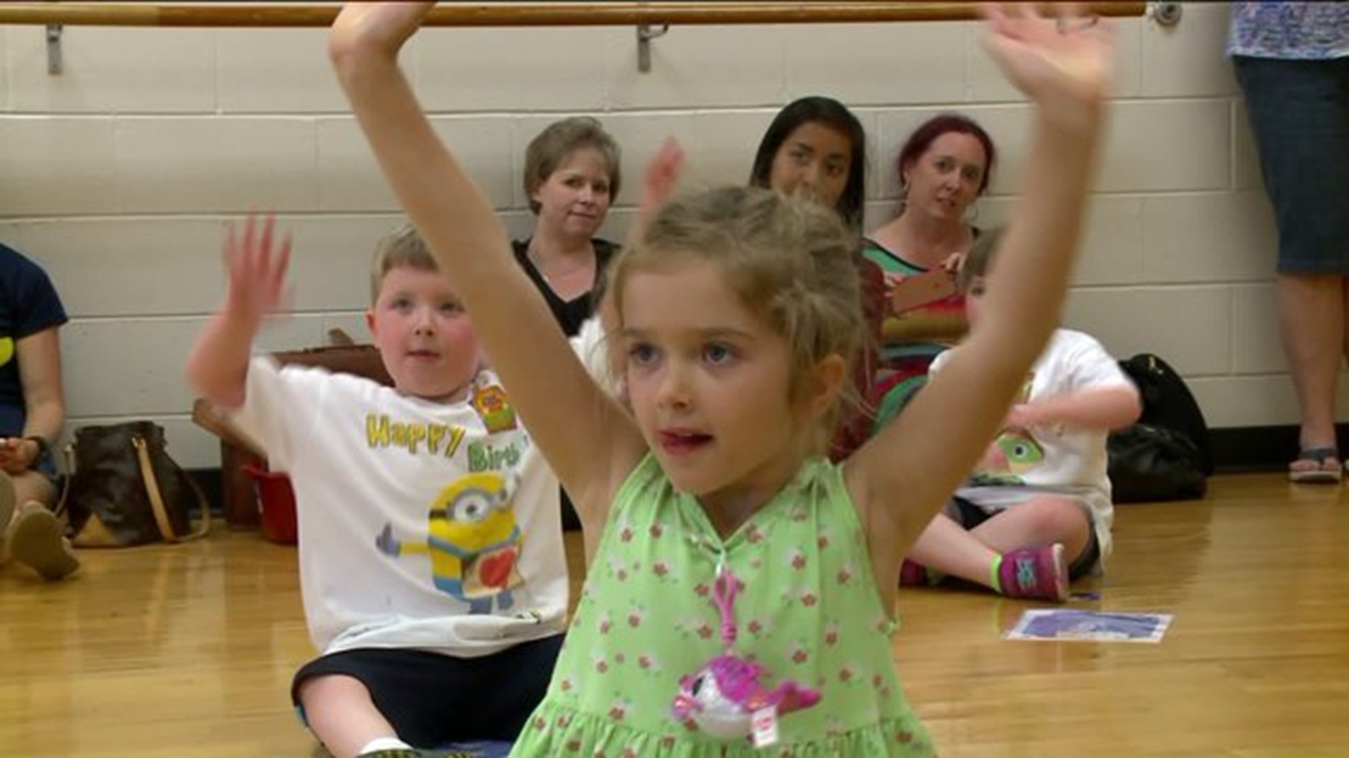 Children with autism making strides one step at a time through dance