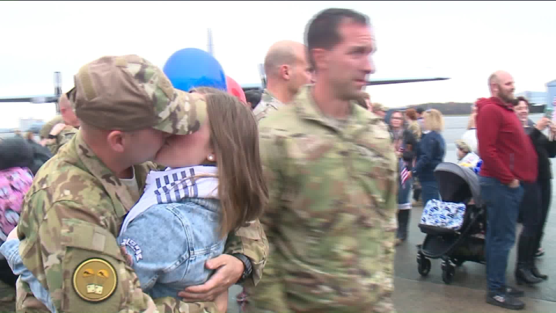 CT troops return home in time for holidays