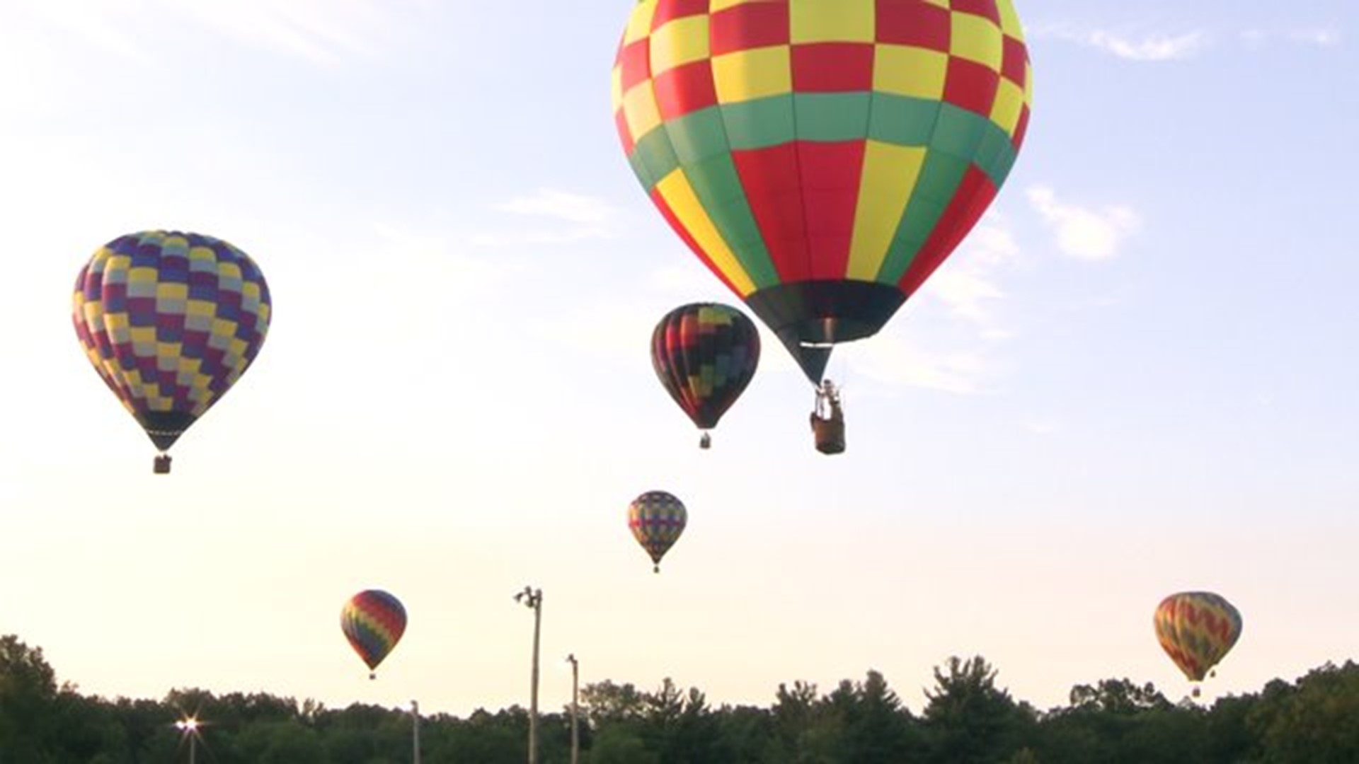 Balloons soar Saturday morning over Plainville