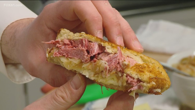 Savory corned beef sandwich from Little Pub | FOX61 Kitchen