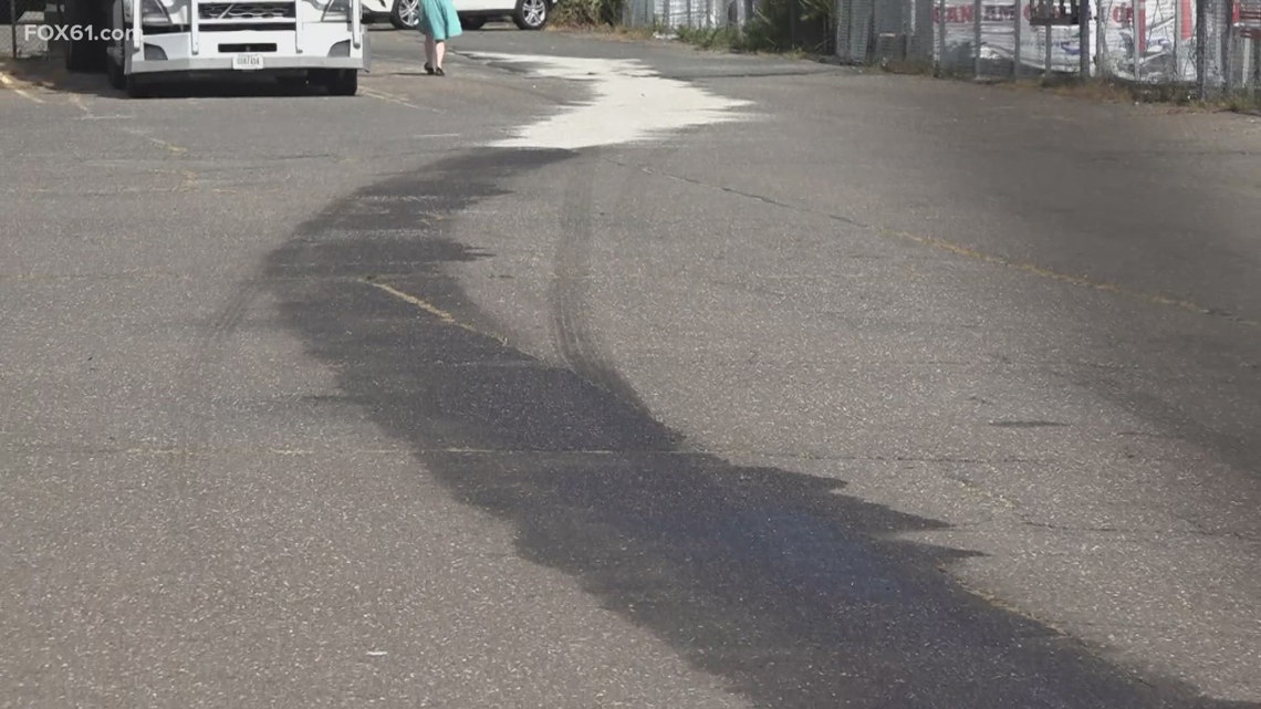 Diesel fuel spill contained in Rocky Hill parking lot; officials say no public danger