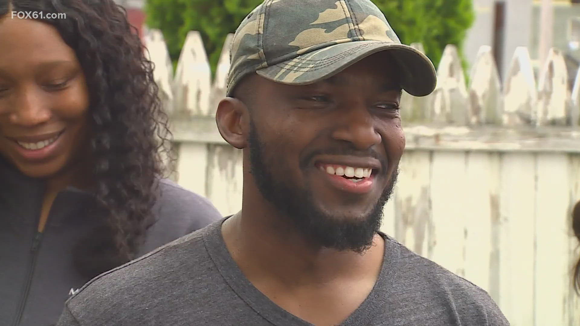 Dozens of volunteers came together on Friday in Bridgeport to upgrade a Marine's home. The sergeant supports a young family but couldn't afford to renovate his home.