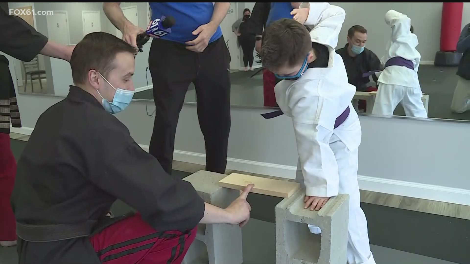 At Impact Martial Arts, 7-year-old Jess Bond is learning karate in a brand new dojo from instructors he loves.