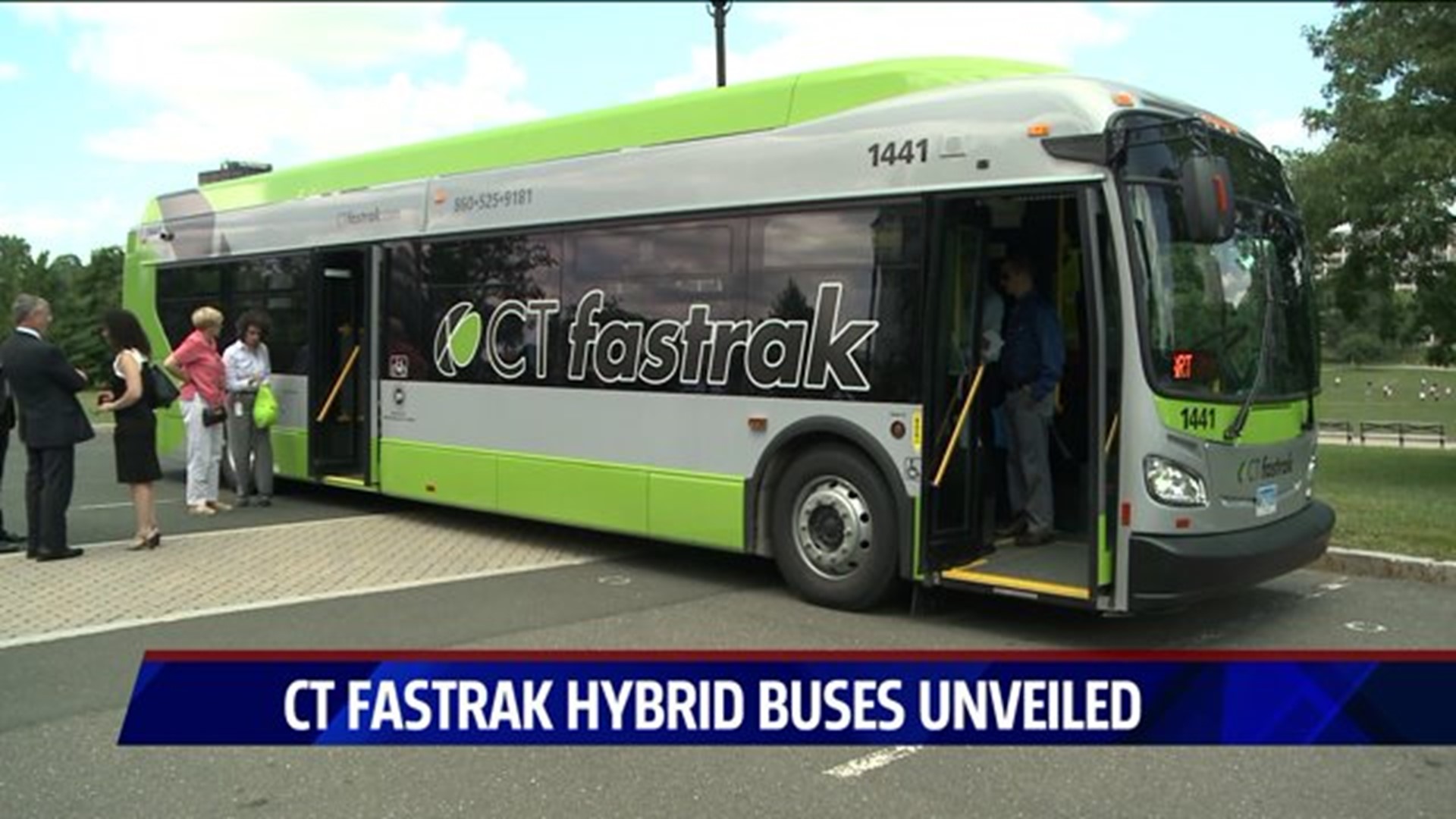 CT Fastrak Bus Unveiled