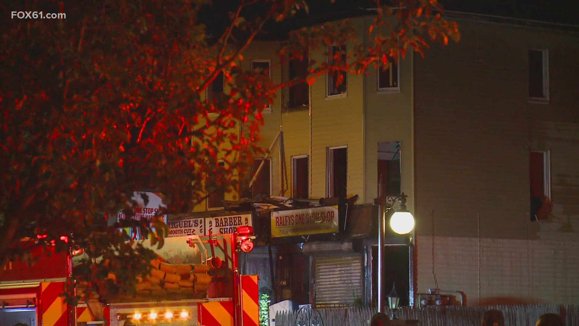 2 people rescued after fire spreads from Hartford storefront to ...