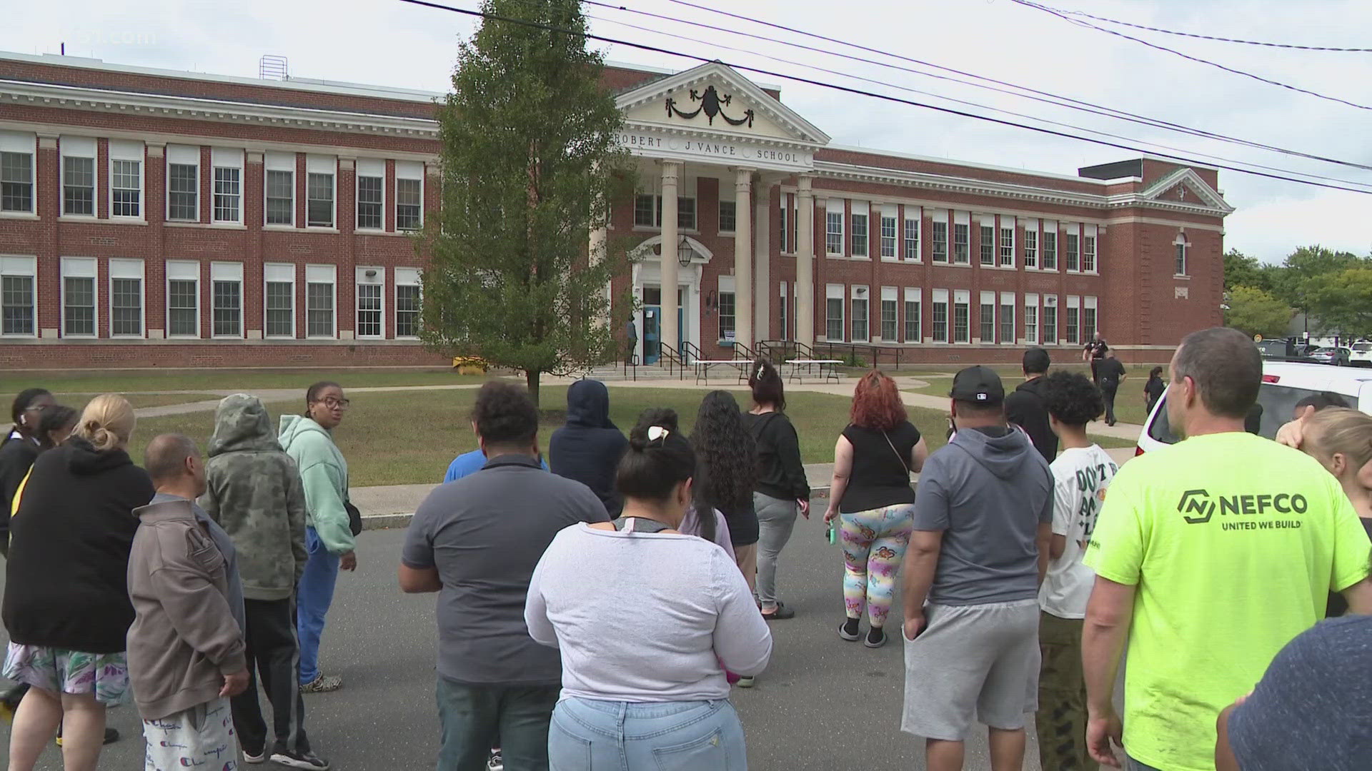 The New Britain school district is considering putting metal detectors in its schools. Some believe they will stop threats. Others are calling them excessive.