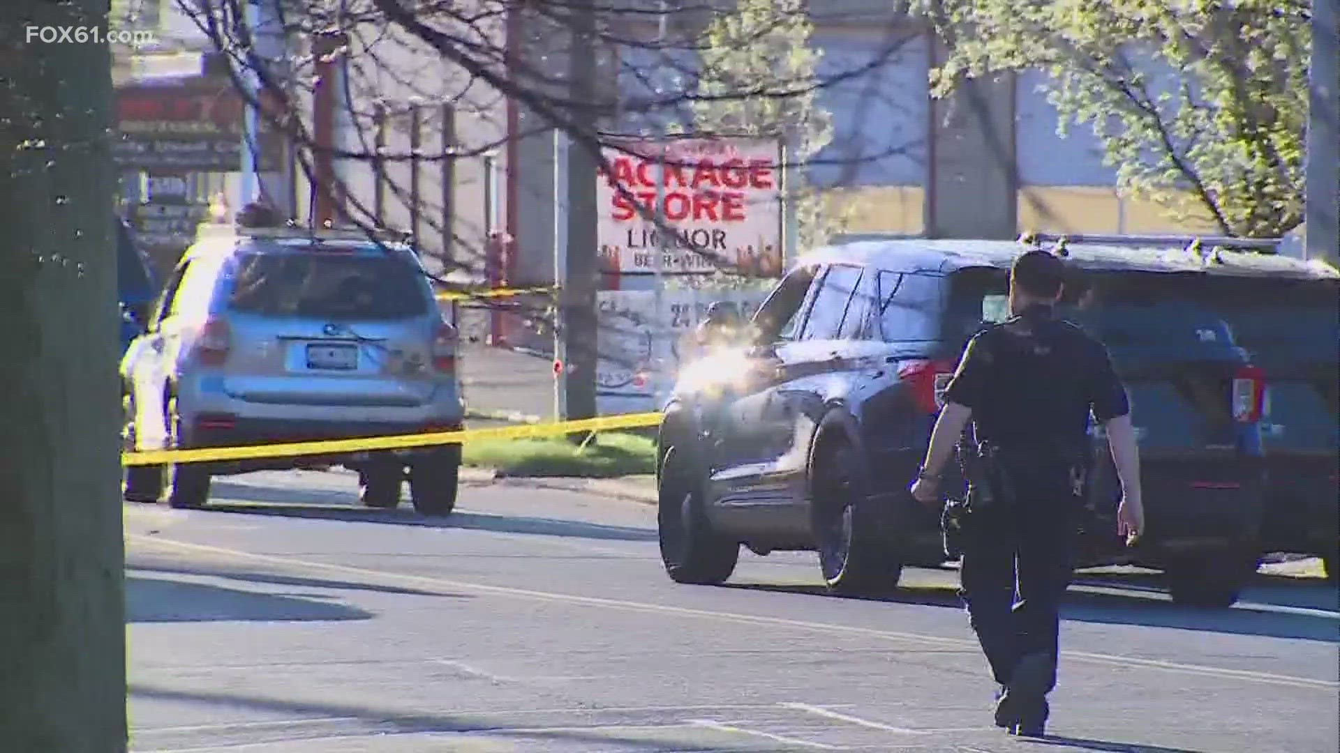 The shooting happened around 6 a.m. Tuesday causing part of Broad Street to be closed all morning.