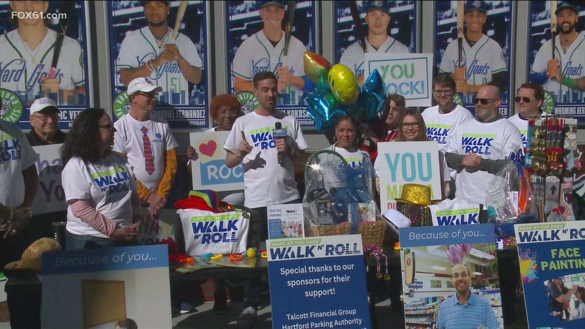 The HARC Walk N' Roll to celebrate all abilities is happening at Dunkin' Park in Hartford.