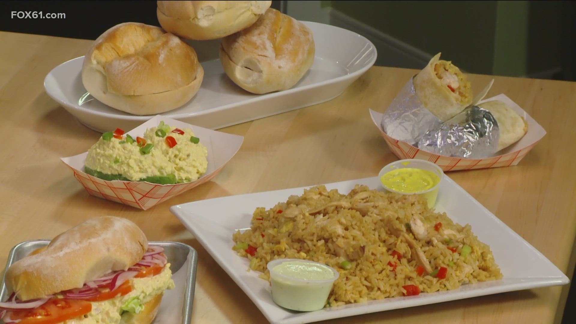 Kate Colan, owner of The Rockin Chicken and Chef Luis Bernal show us how to repurpose leftover rotisserie chicken.