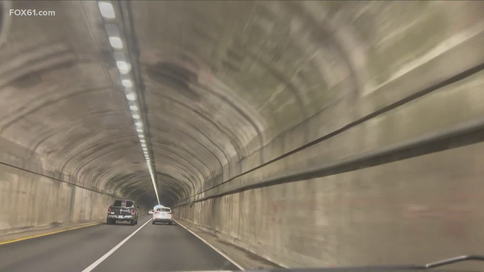 More than 70,000 vehicles pass through the tunnel in New Haven on a daily basis, according to the state. 