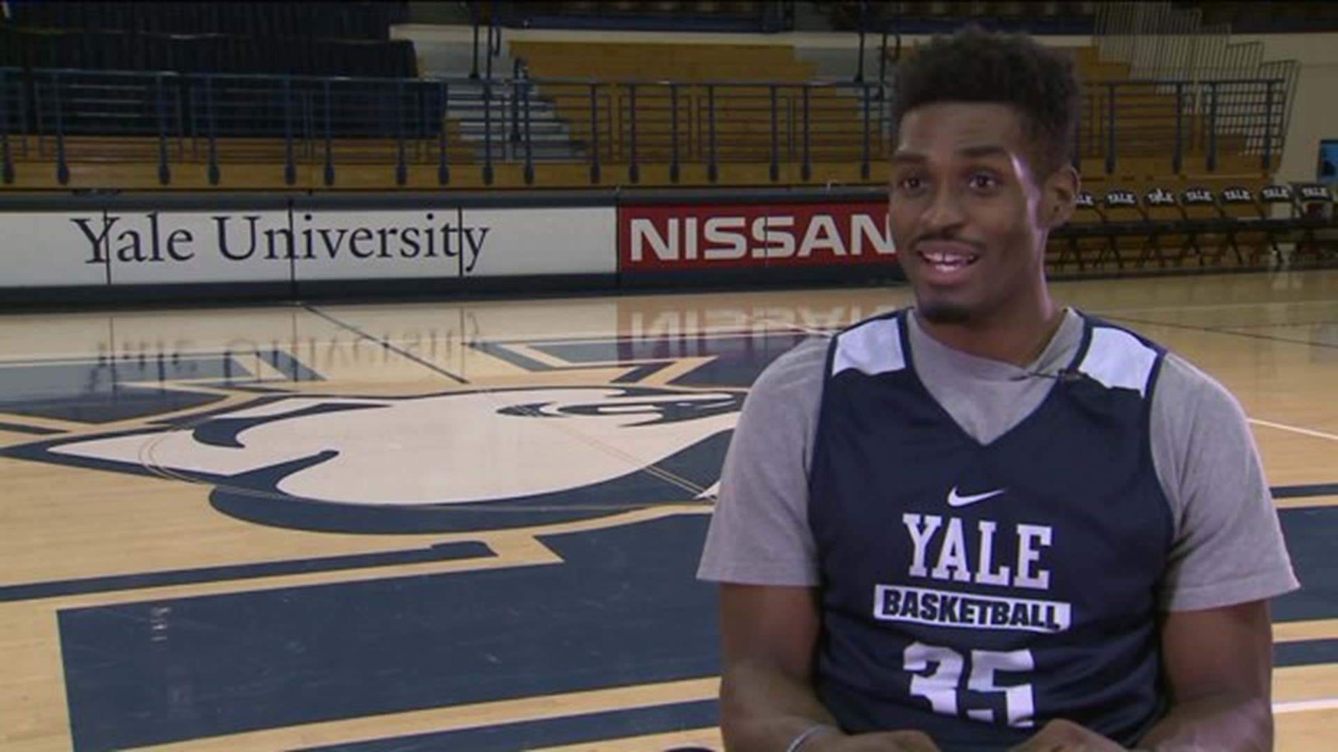 Yale basketball player back on the court after a year of singing around the globe