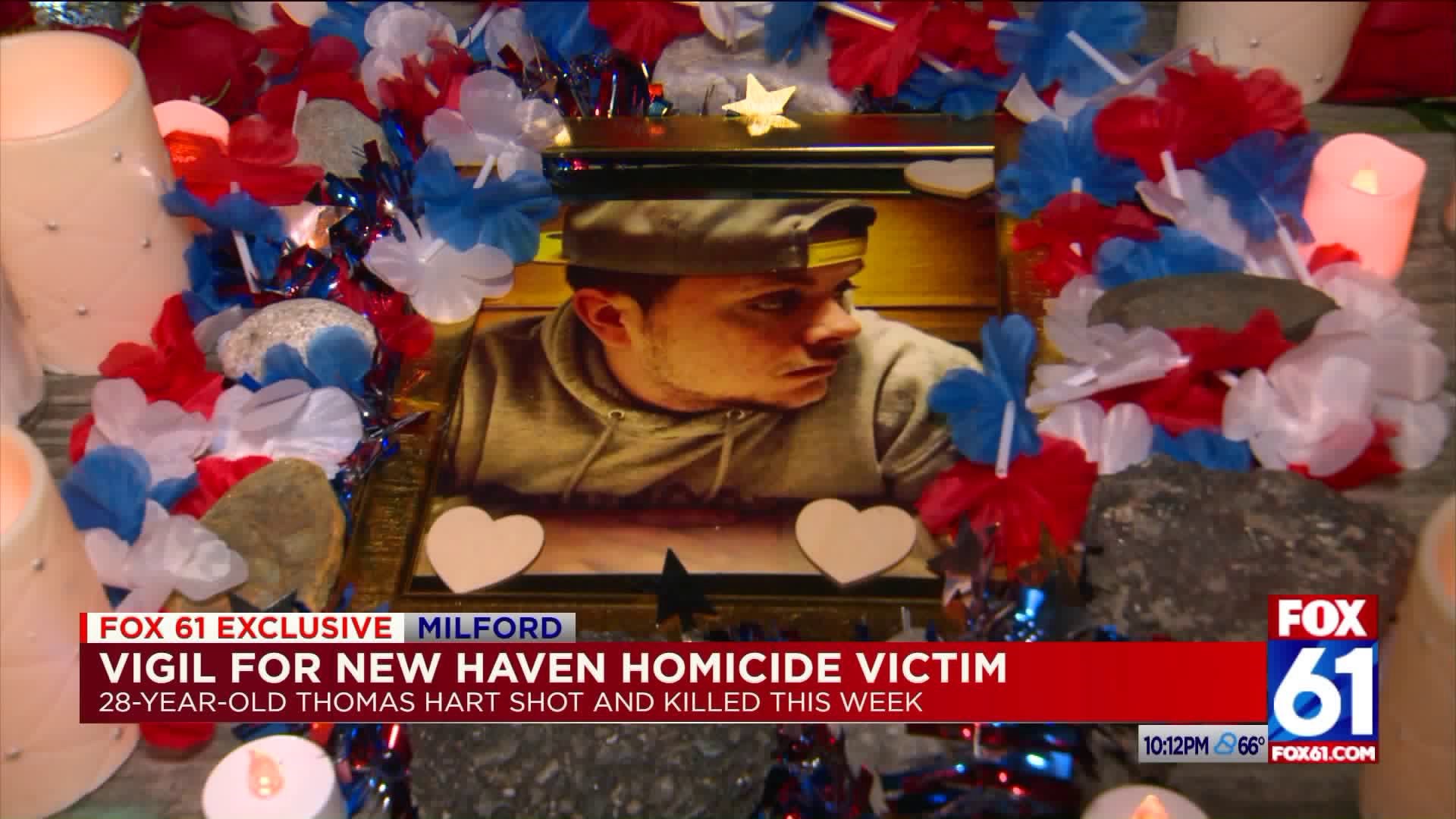 Vigil for New Haven Homicide victim
