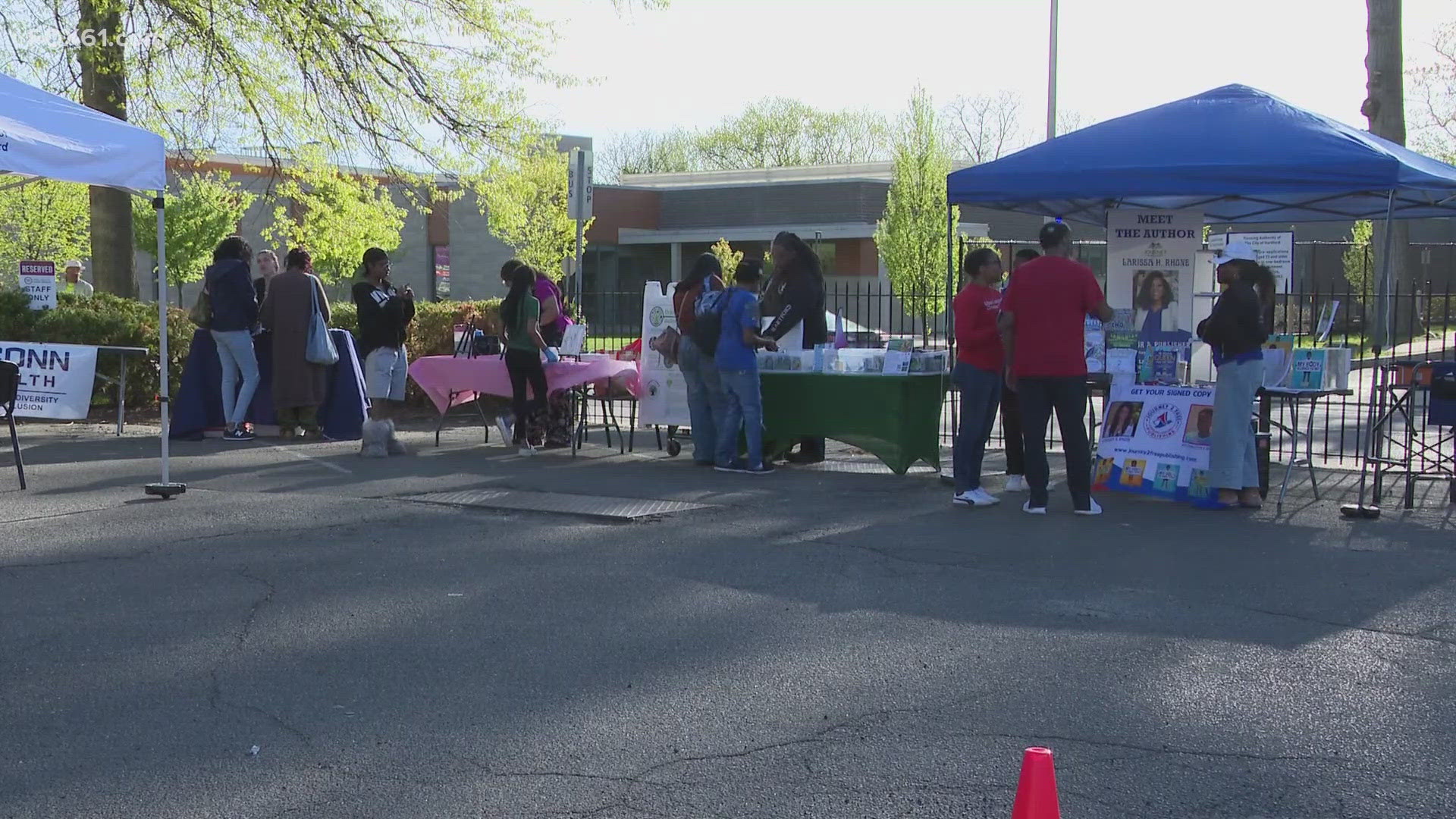 This month was National Minority Health Month -- and to mark that -- the Urban League invited people to their parking lot for the event.