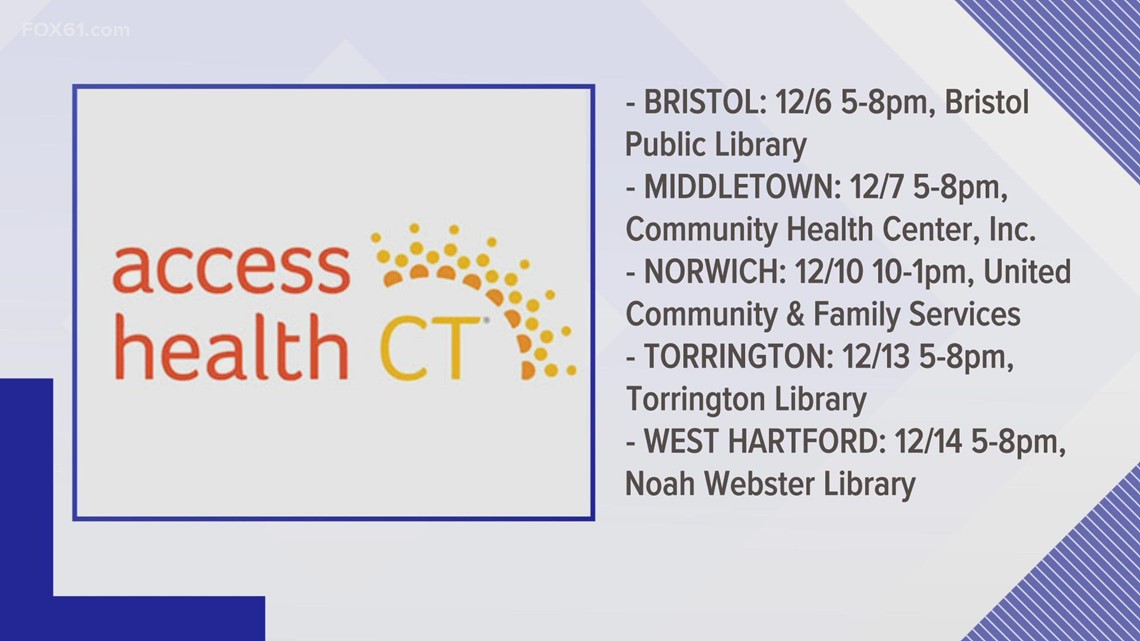 Access Health CT enrollment fairs open across the state