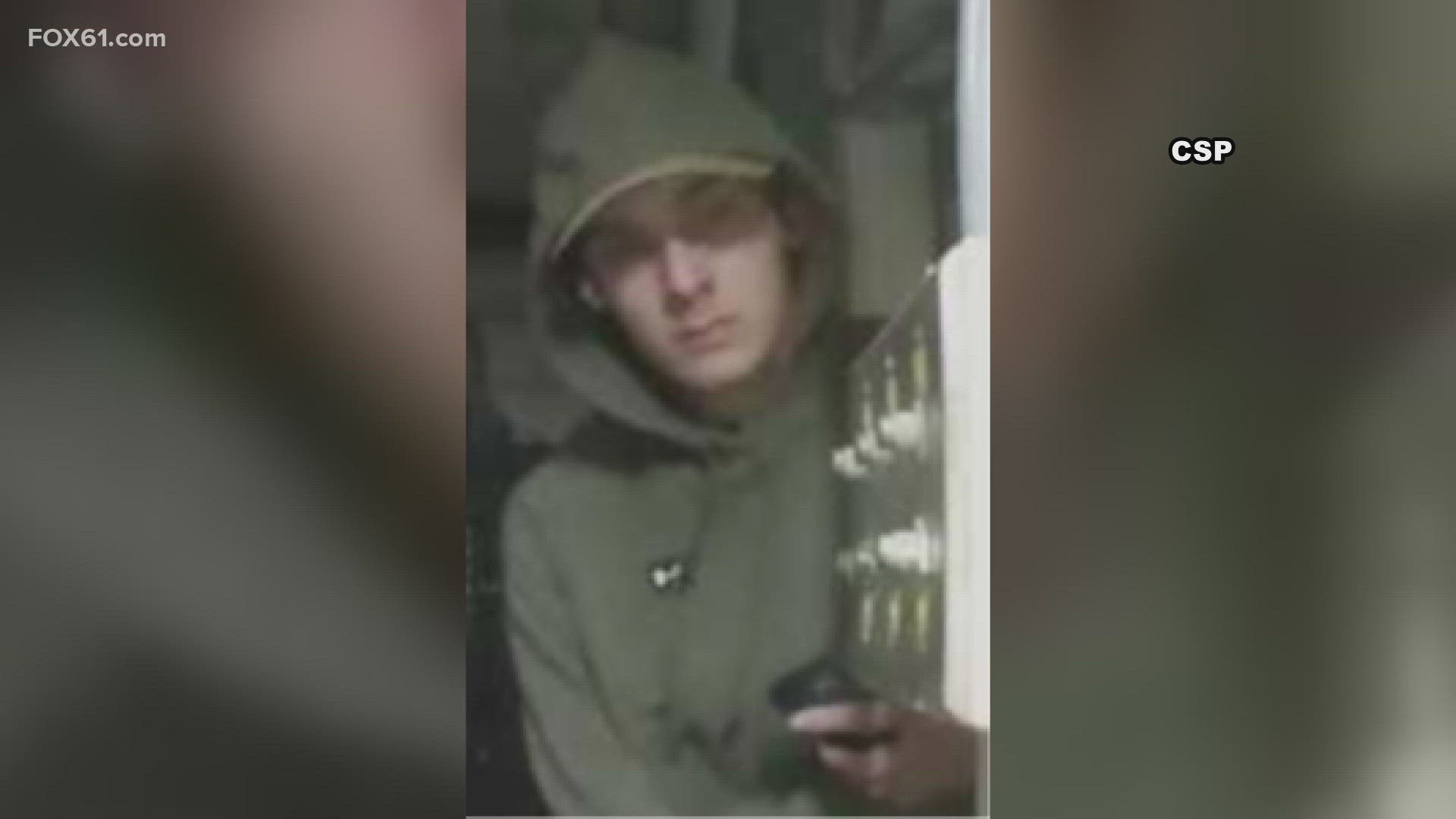 Middlefield troopers are asking for help in identifying a suspect who broke into the Middlefield Fire Department and stole equipment.