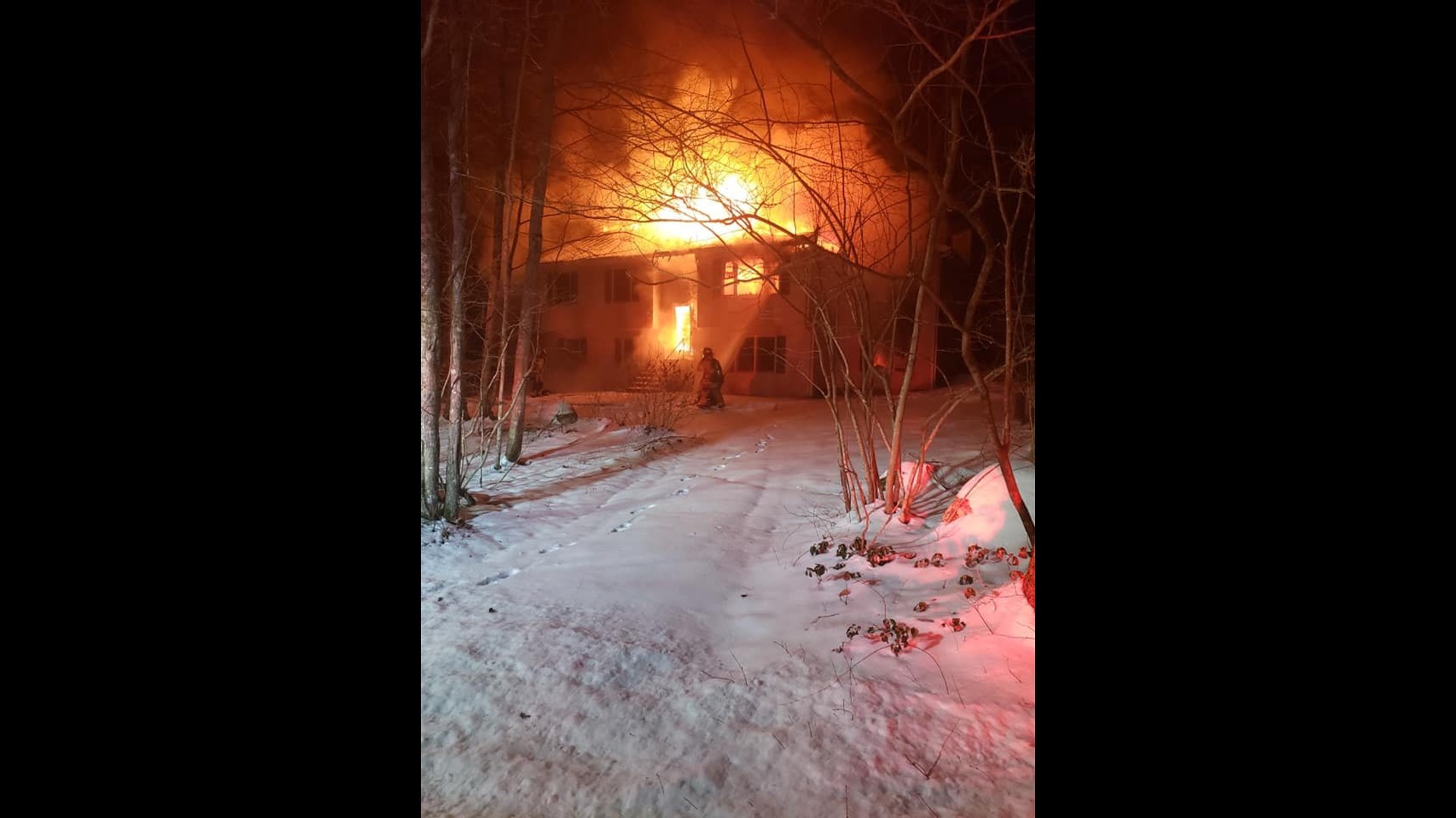 Fire Completely Destroys Home In Andover | Fox61.com