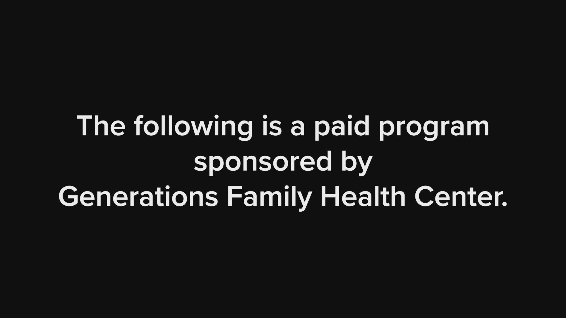 Learn about the services Generations Family Health Center offers