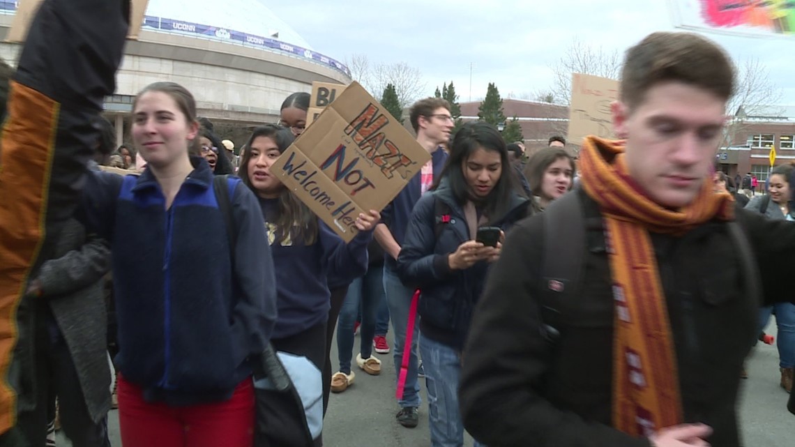 Conservative Speaker Arrested At Uconn Blames Security Students Youtube