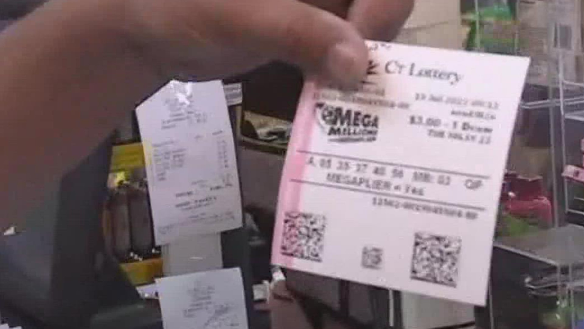 Customers bought Mega Millions tickets Tuesday morning, hoping lightning will strike twice.