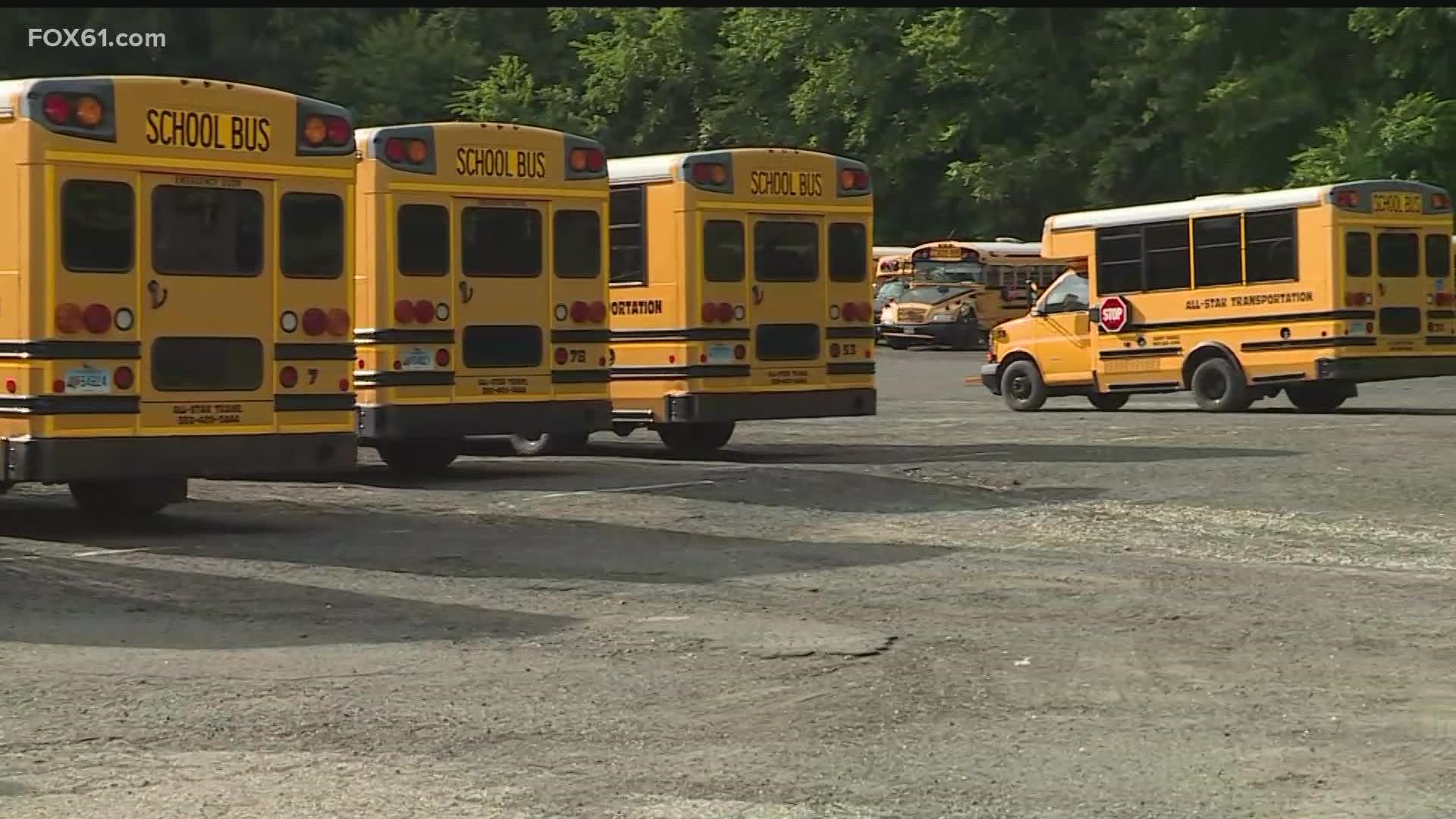 They allegedly stole 8 catalytic converters from school buses causing a three hour delay for some students.