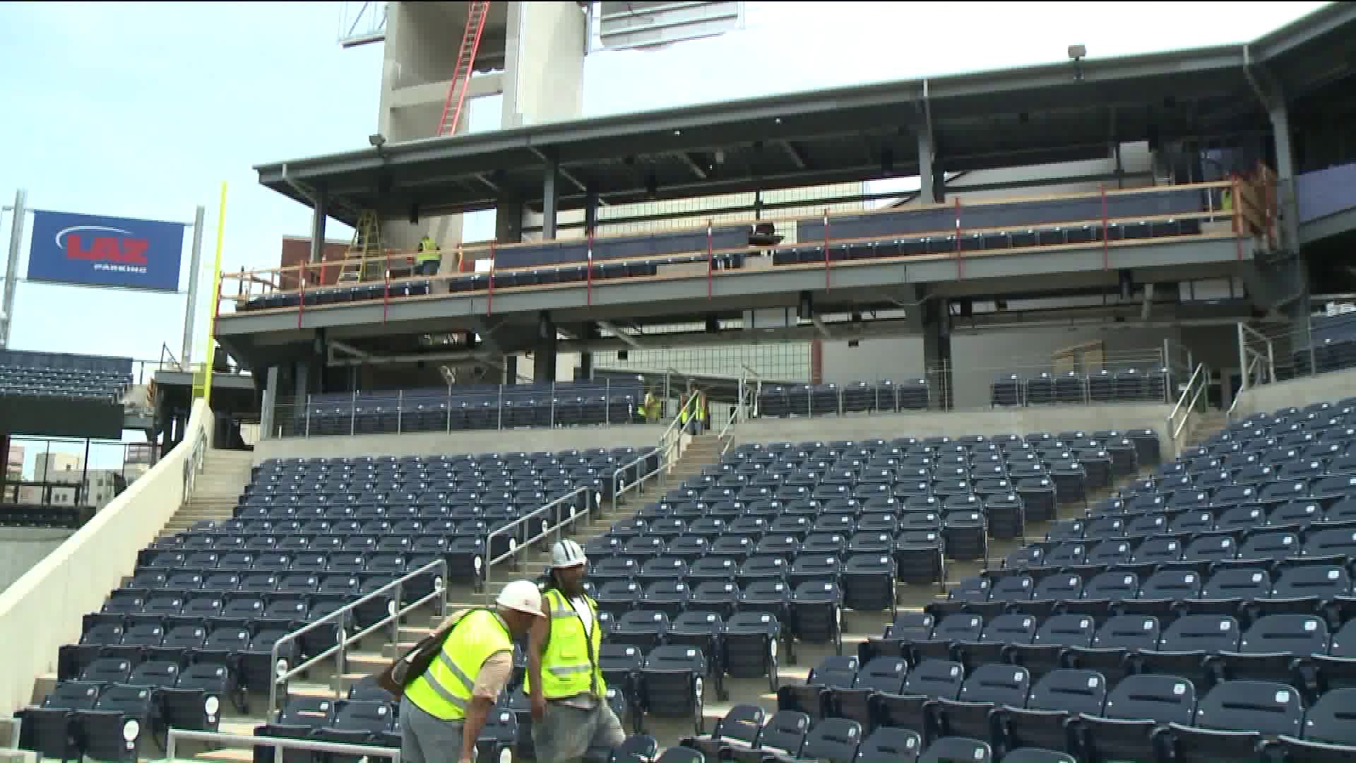 More deatails on the new Dunkin" Donuts Stadium