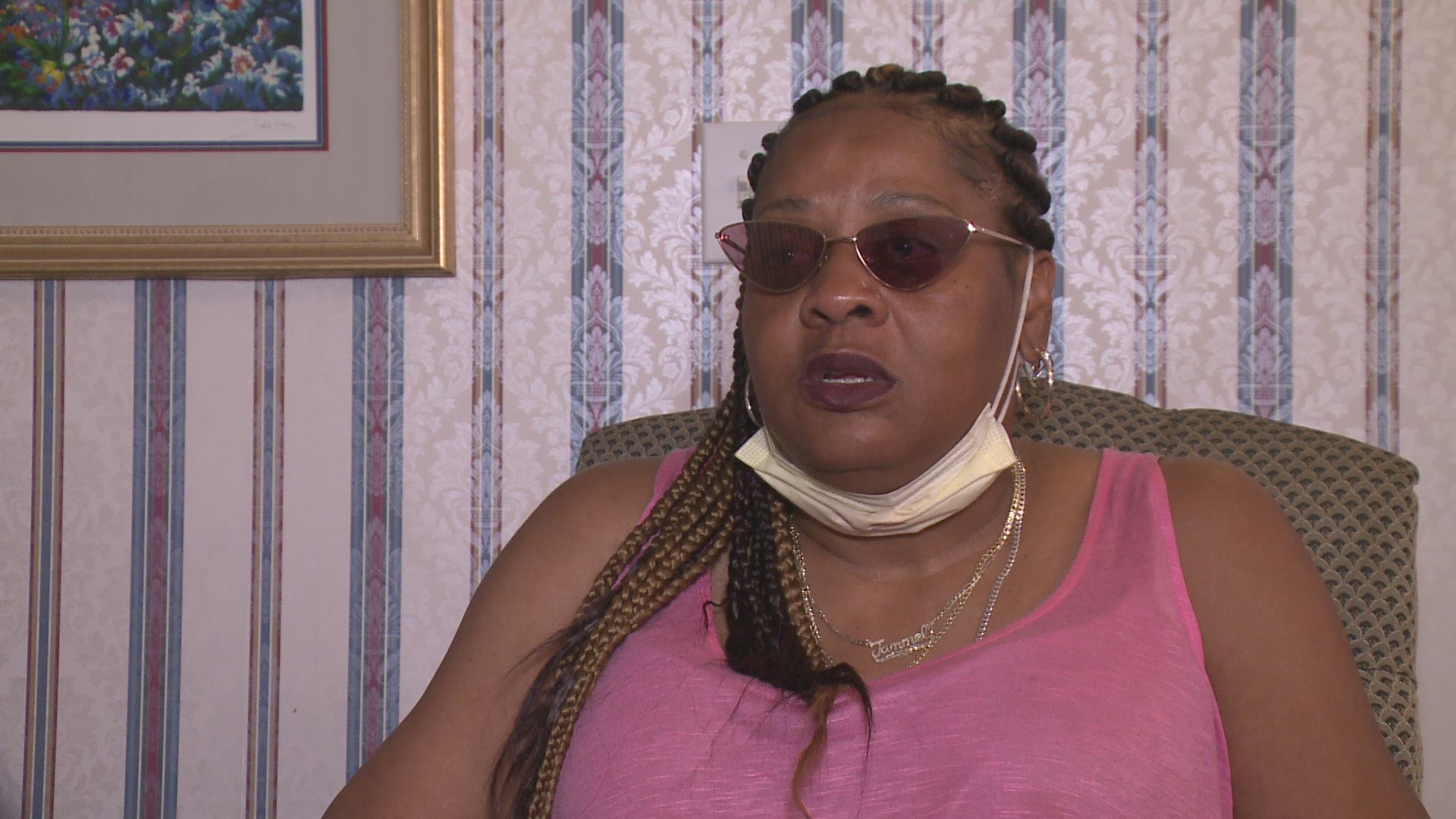 Crystal Caldwell, the front desk attendant at the Quality Inn in Mystic was the victim of a racially motivated assault two weeks ago.