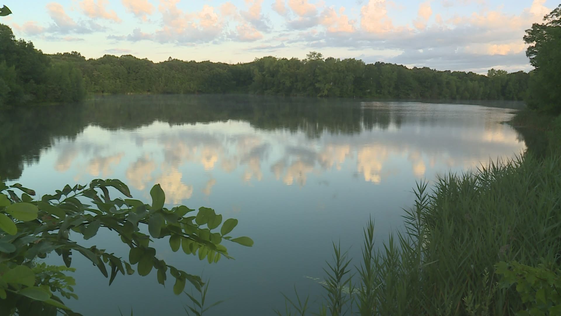 Police say they responded to the reservoir on calls of two people, a 23-year-old man, and a 17-year-old teenager, falling below the surface of the water.