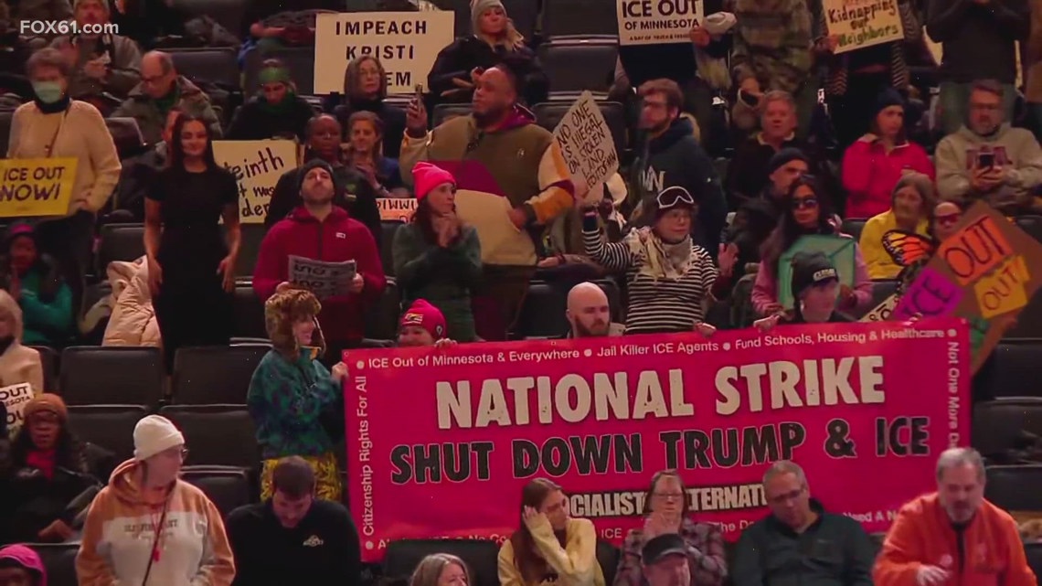 Hartford businesses join national shutdown, demand ICE's removal from communities