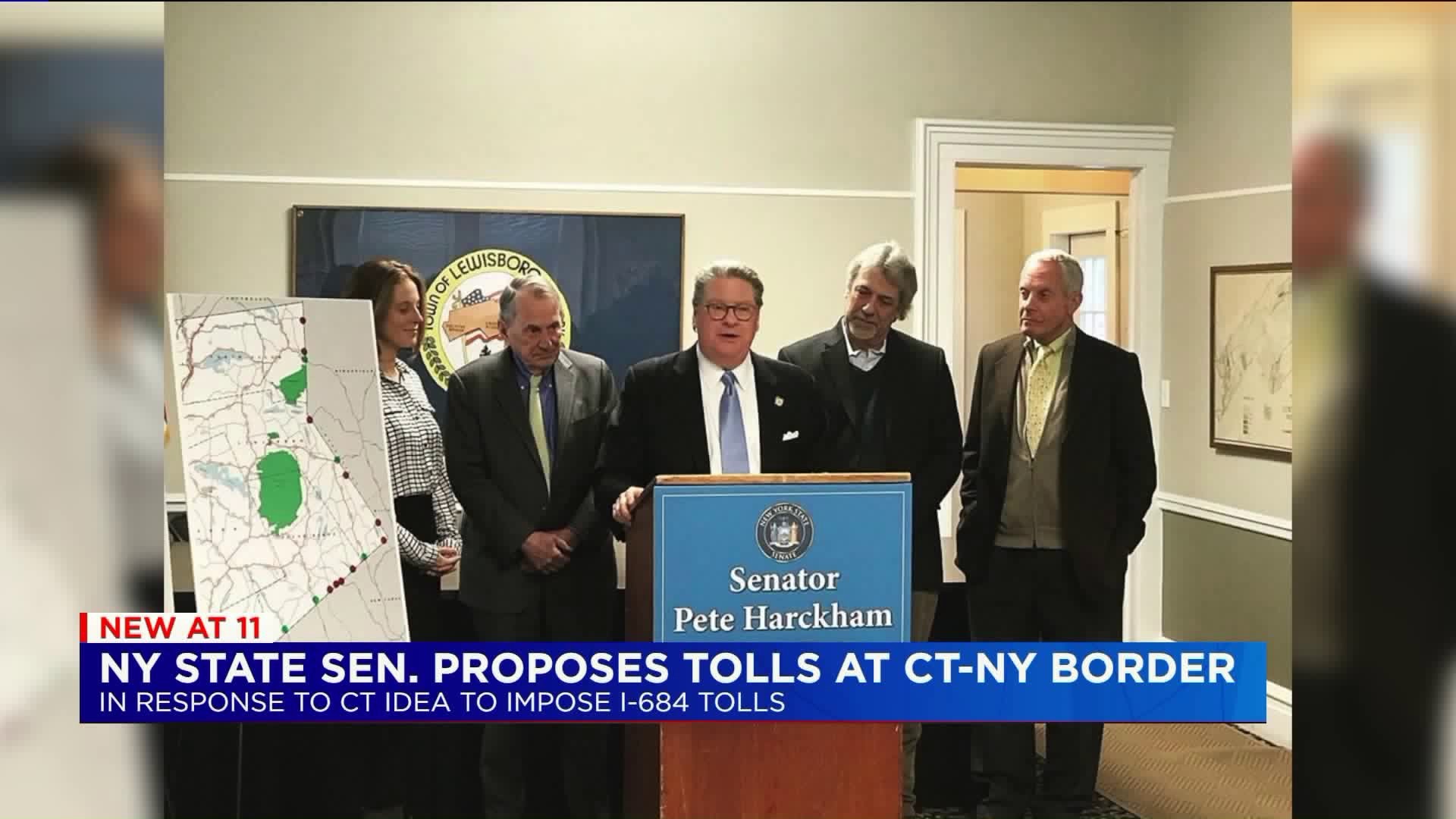 New York state legislator proposes tolls on Connecticut drivers
