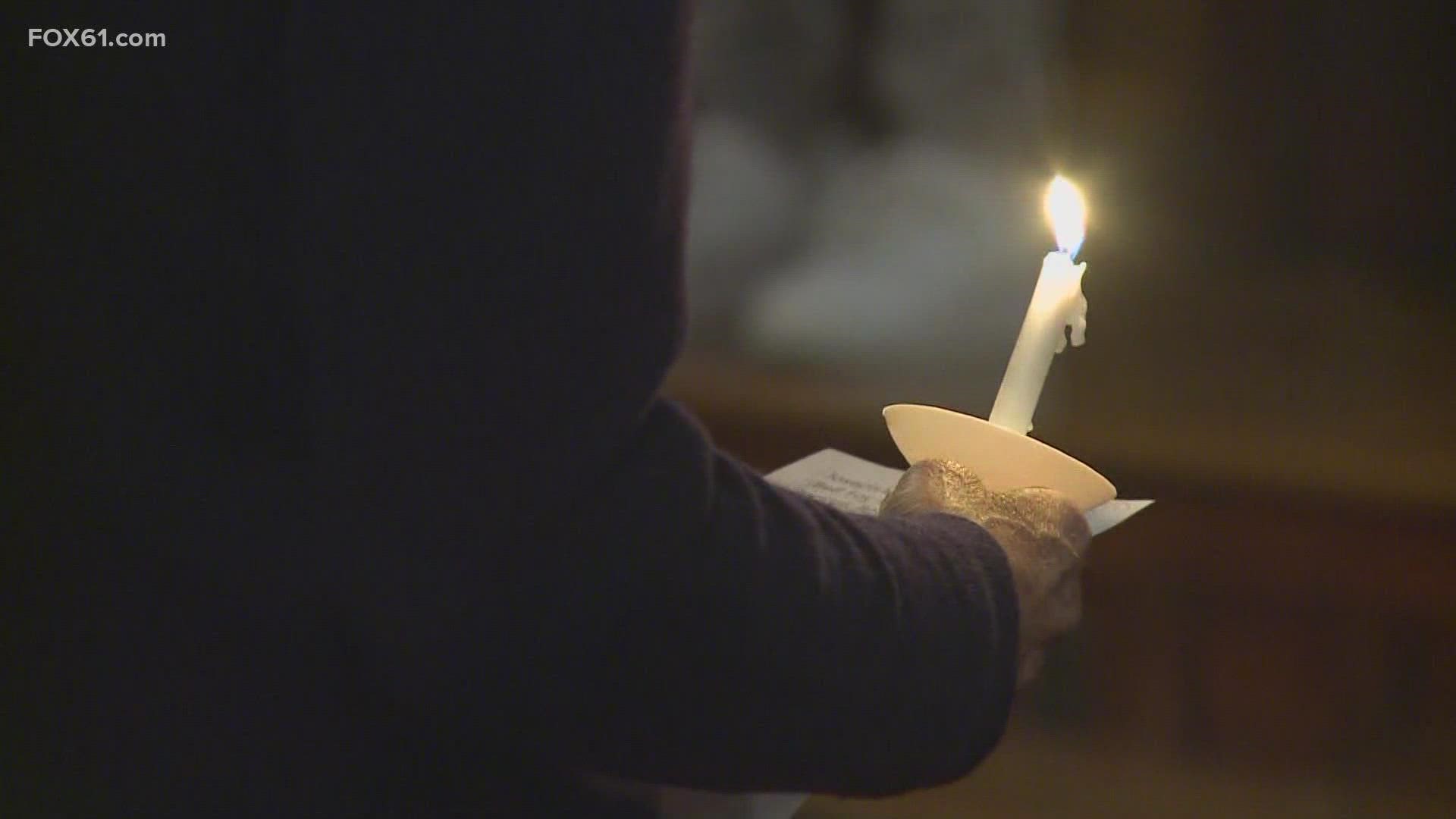 The vigil was held in a city that is often impacted by gun violence, pointing to the need for change still, 10 years after the tragedy in Sandy Hook.