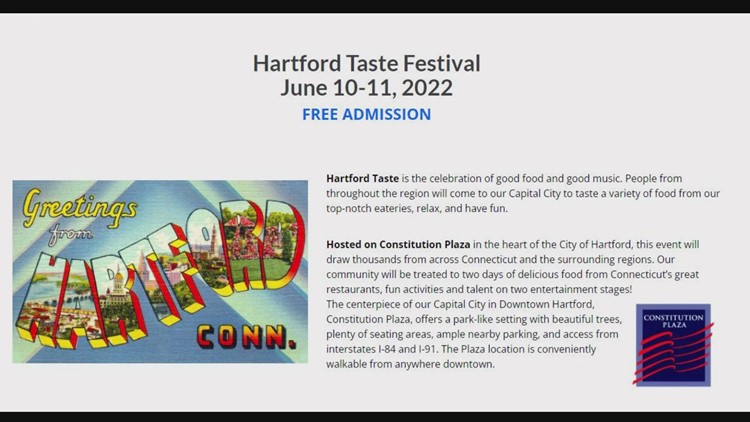 Previewing the Hartford Taste Festival