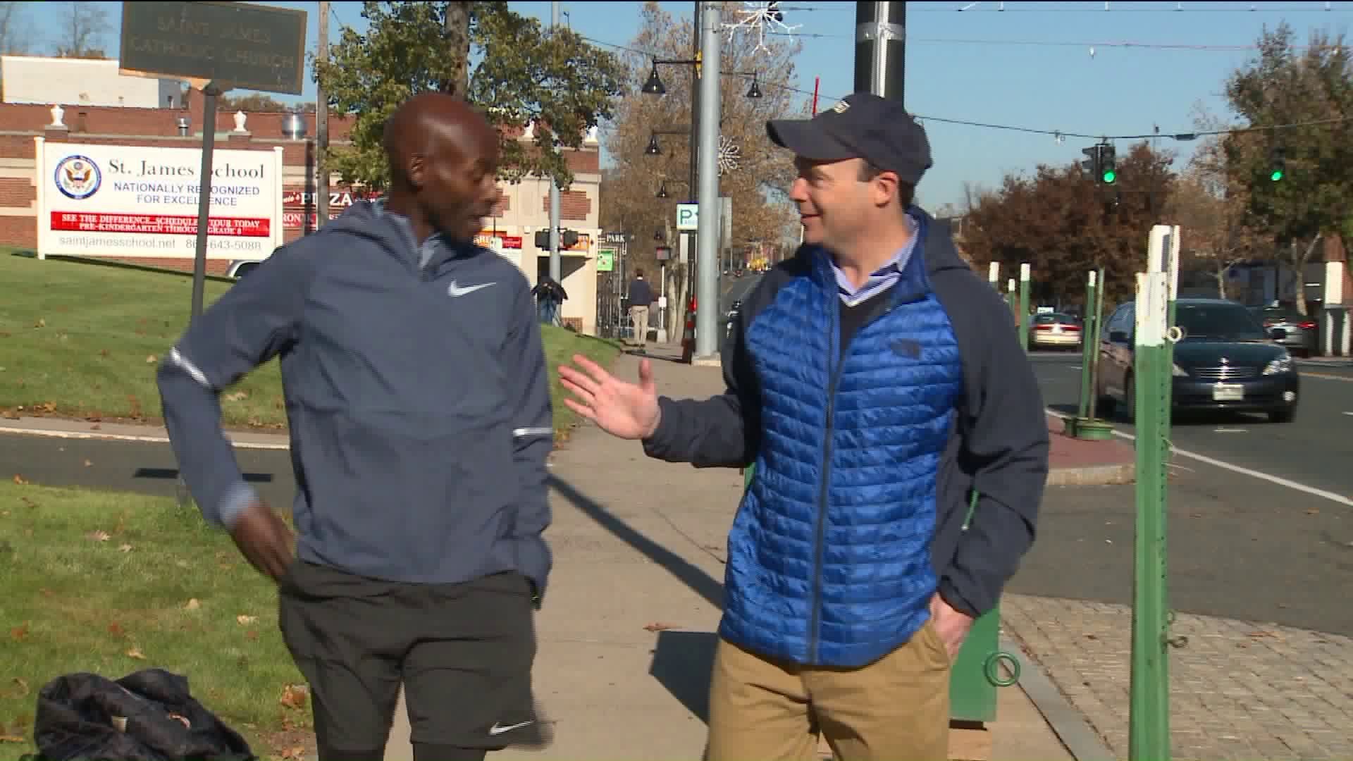 A new face in the race, Lagat brings the running resume