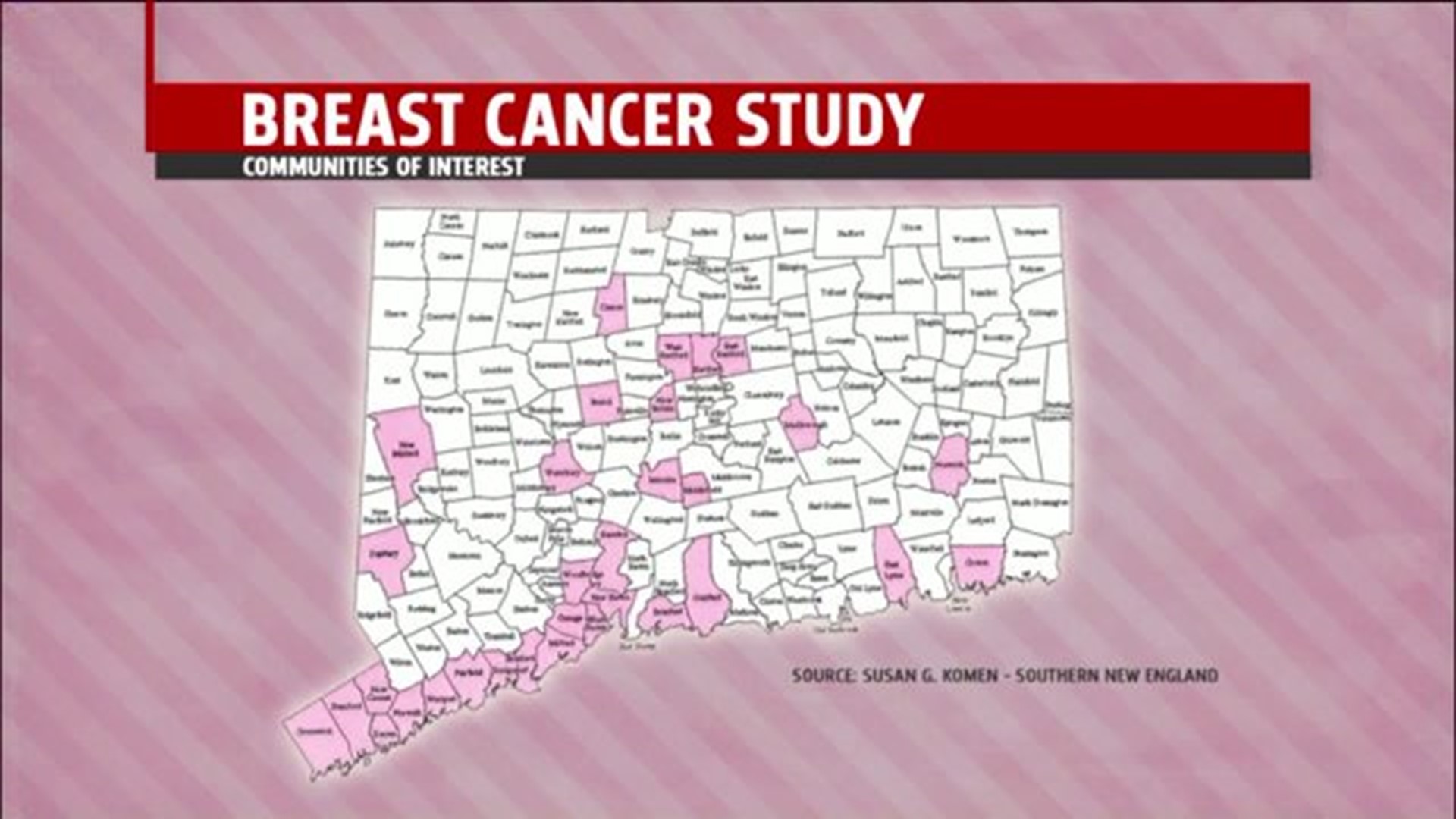 Higher-than-average rates of breast cancer of concern in Connecticut