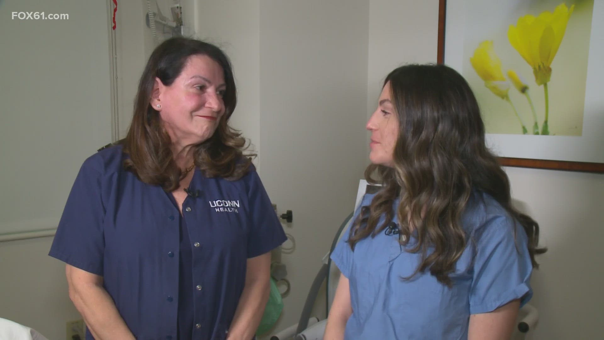 Christina McNamara is nominating her mom, Elisa DePalma, as a Connecticut Hero of Hope for National Nurses Week.