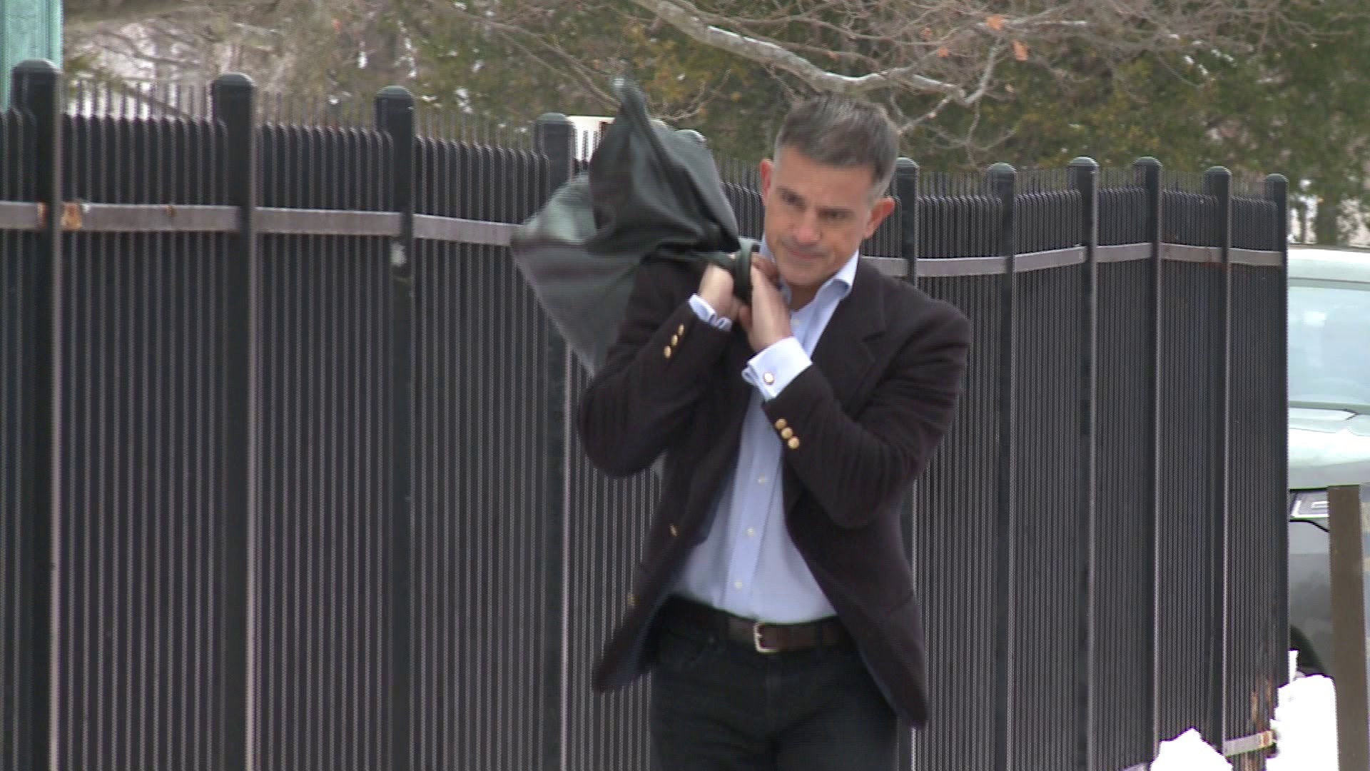 Fotis Dulos arrives in court Wednesday