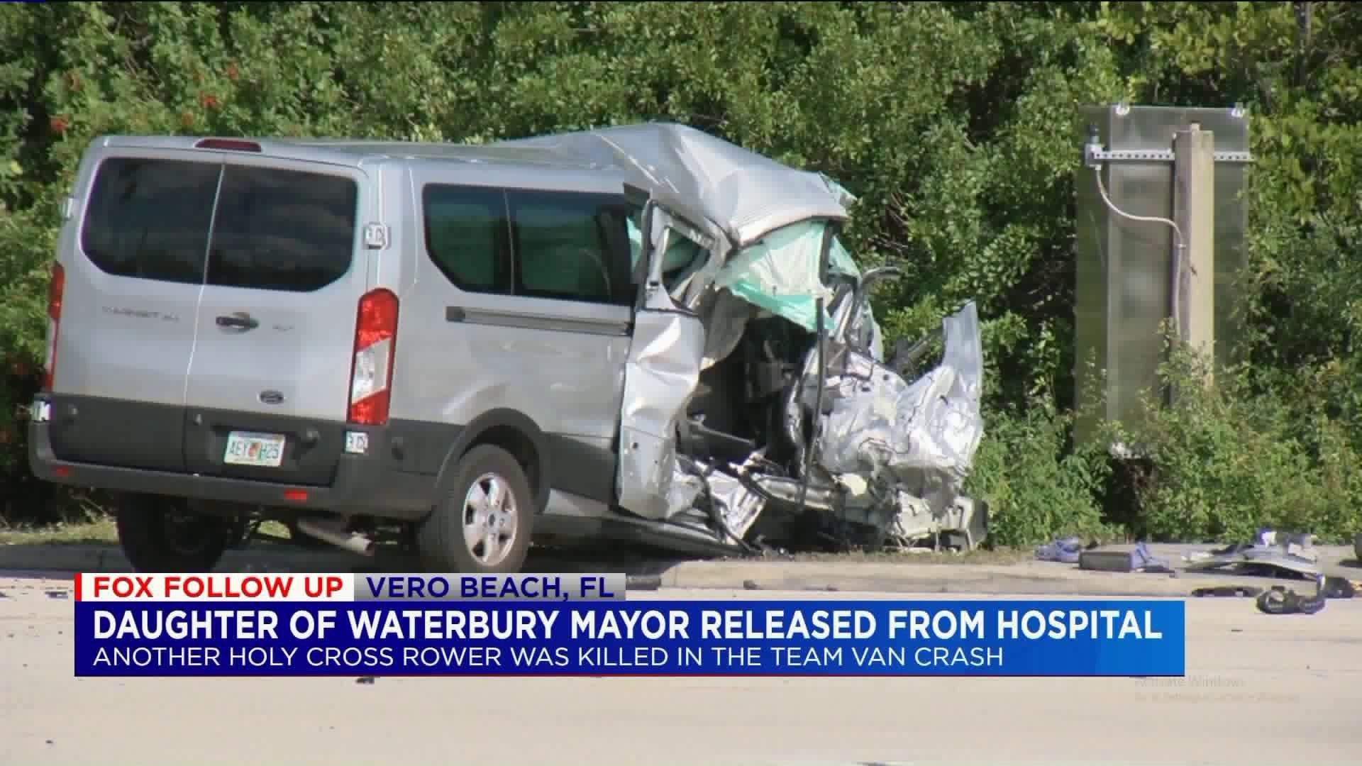 Mayor of Waterbury`s daughter released from hospital after deadly crash