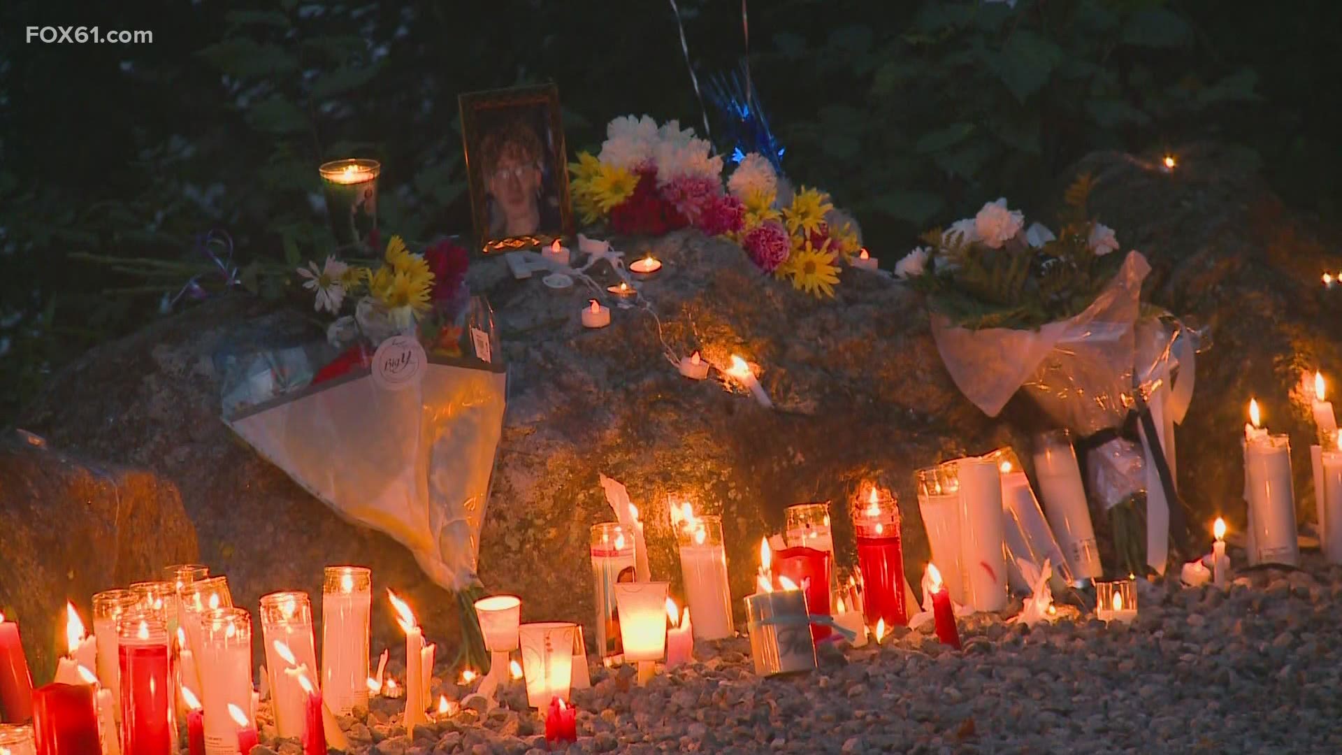 About 100 people came out to remember the teenagers who went missing last week.