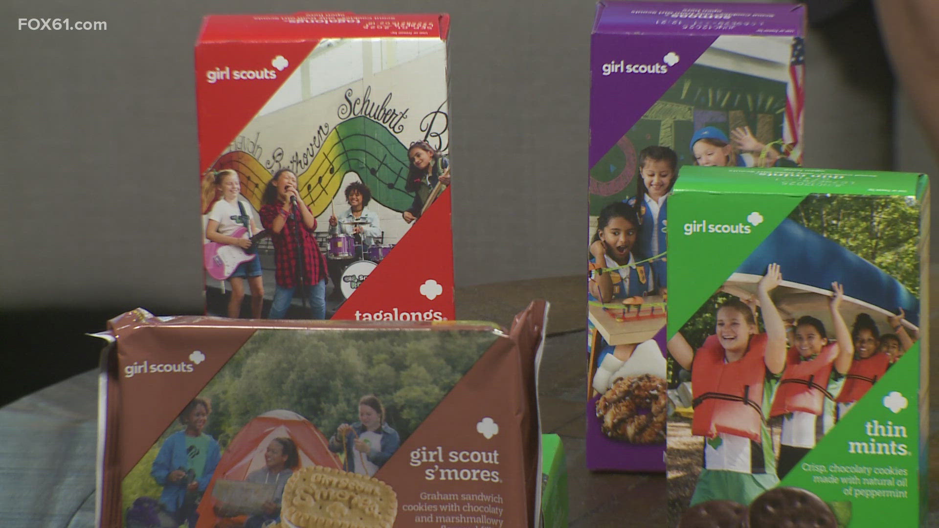 Connecticut Girl Scouts are giving voters a sweet reason to head to the polls as the organization will have more than 300 cookie booths throughout the state Tuesday.