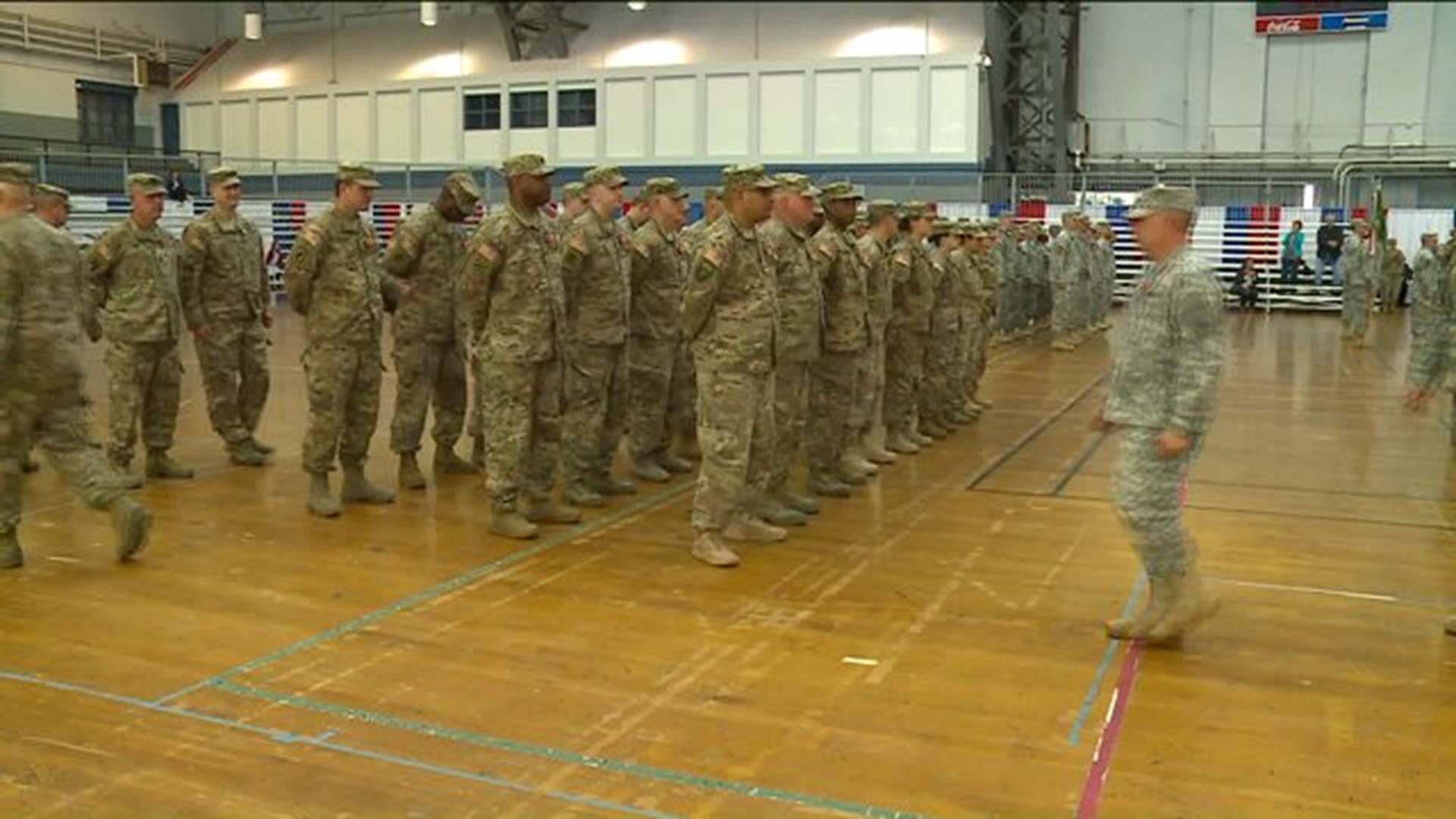 National Guard unit returns from service