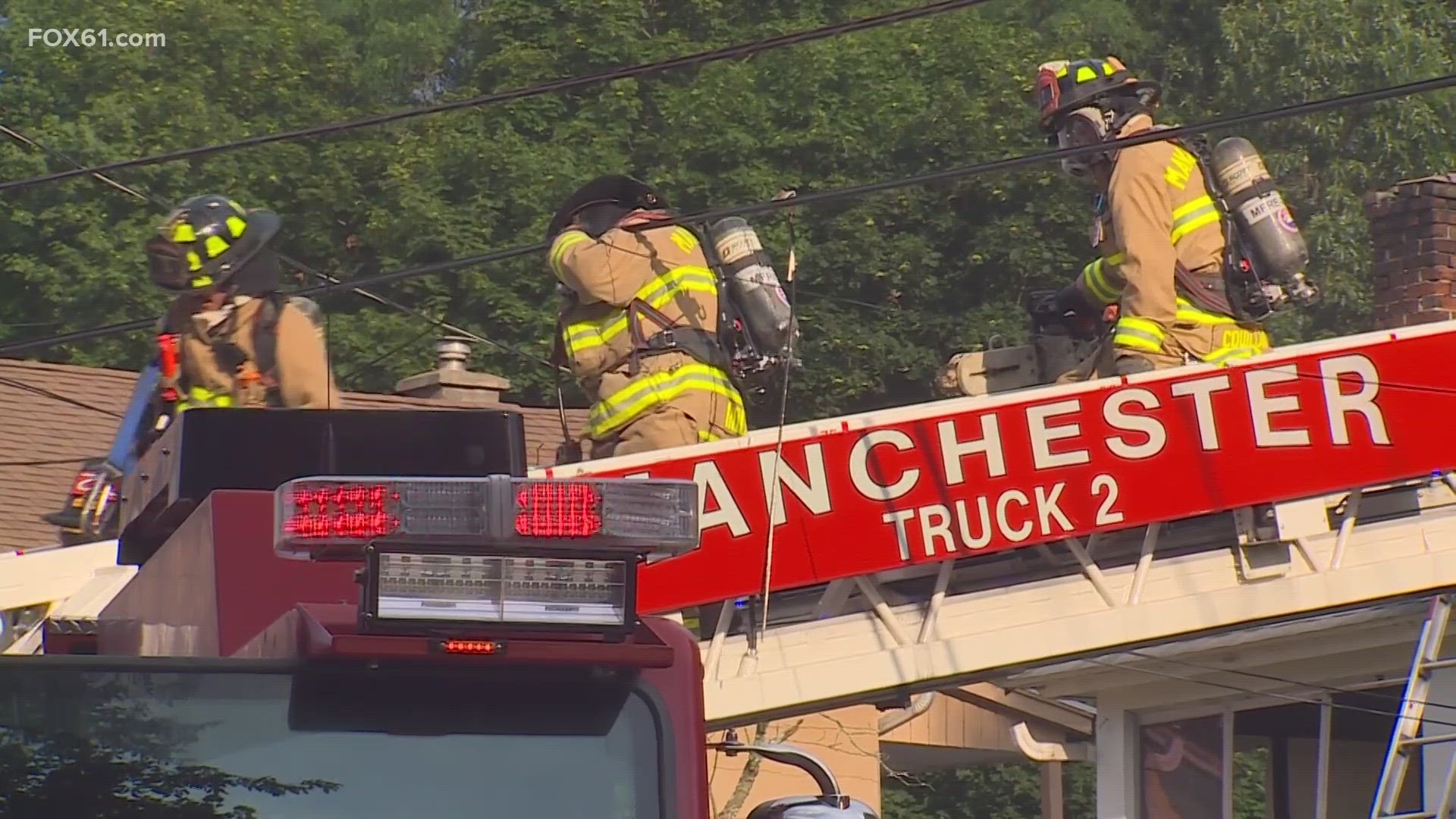 A recent run of 90-degree temperatures has made life uncomfortable across Connecticut but for firefighters, there are more rigors of the job this week.