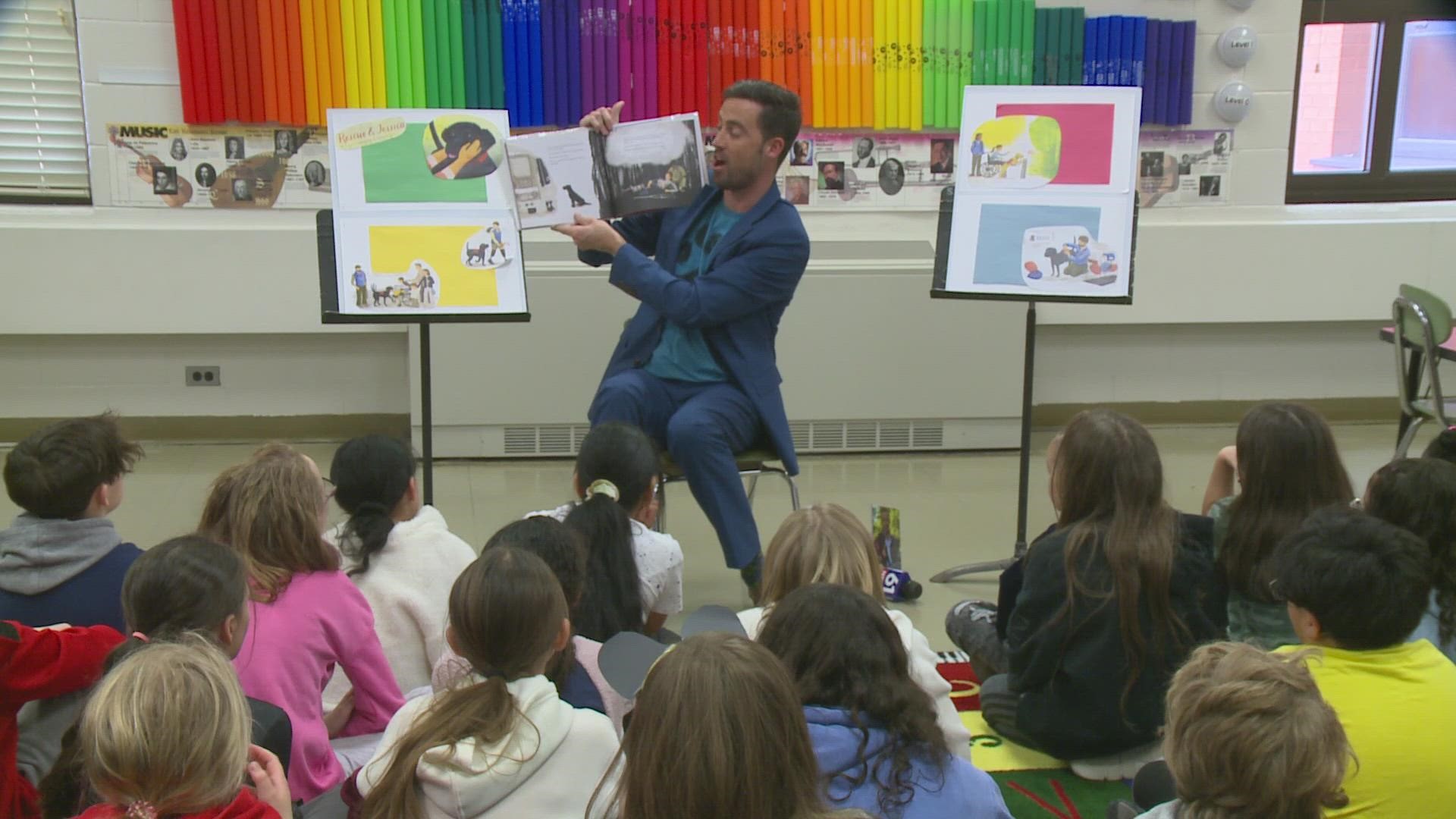It's Read Across America Day and FOX61's Keith McGilvery was at South Side Elementary School in Bristol.