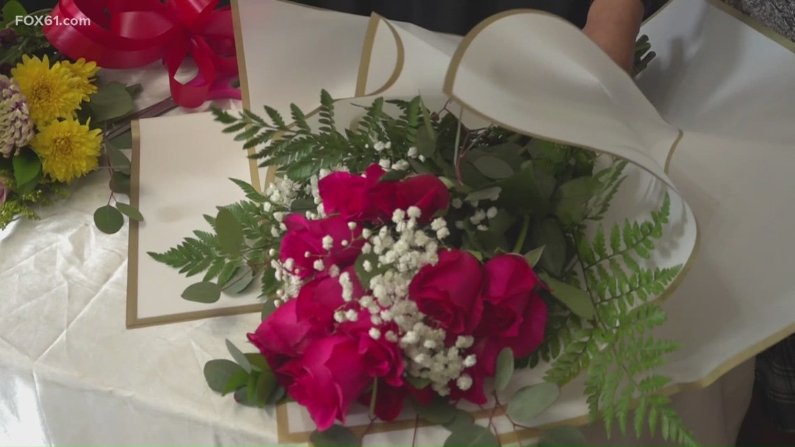 Mother’s Day blooms at local flower shop in East Hartford