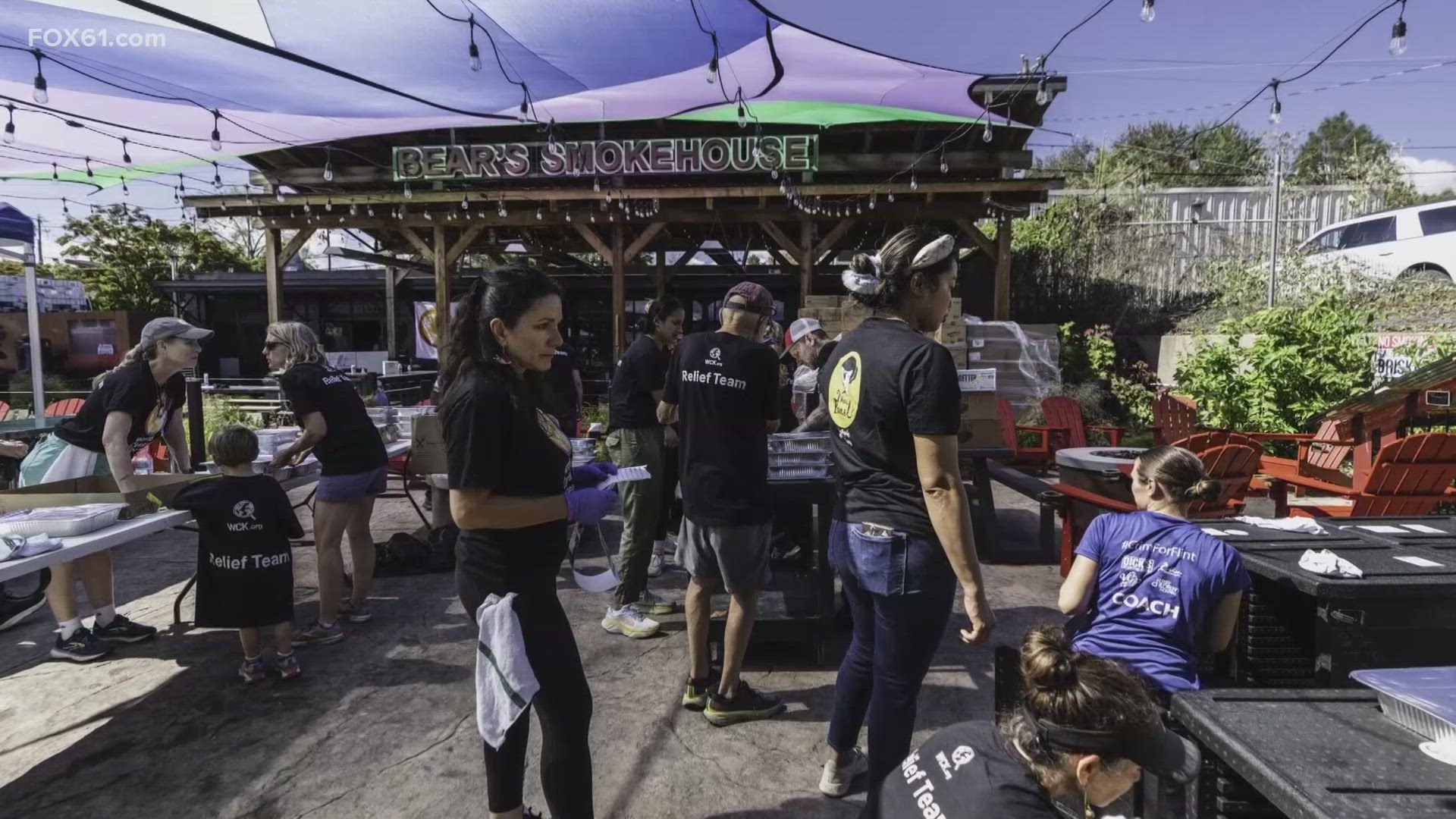 “The Bear” behind Bear's Smokehouse BBQ is offering help to Hurricane Helene victims in his adopted community in Asheville.