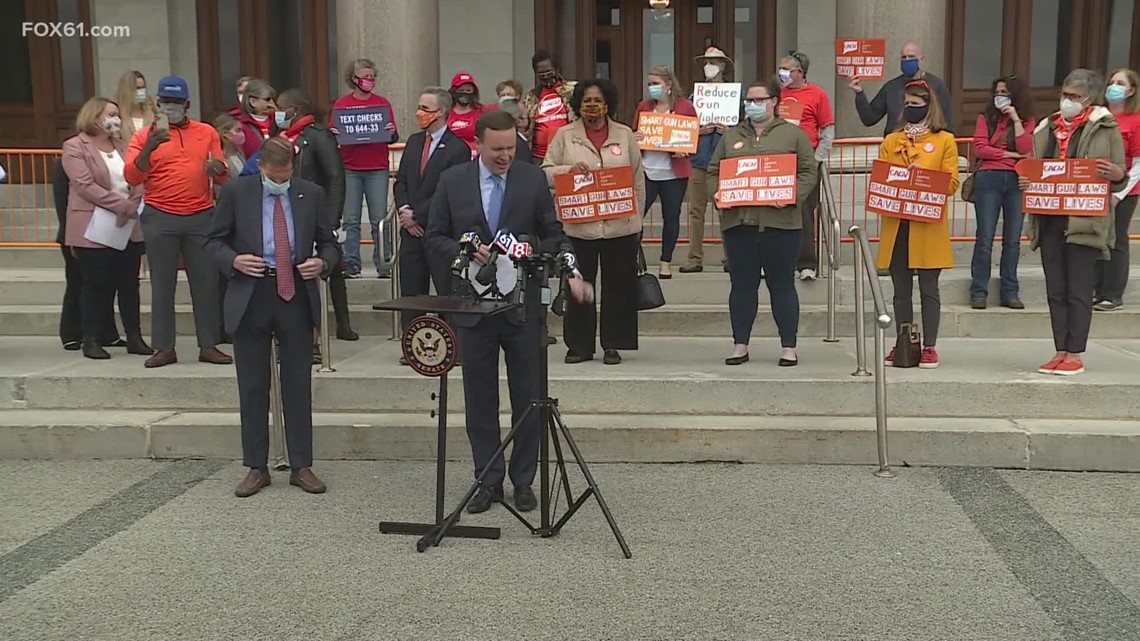 Murphy, Blumenthal call for Senate to pass gun background check legislation