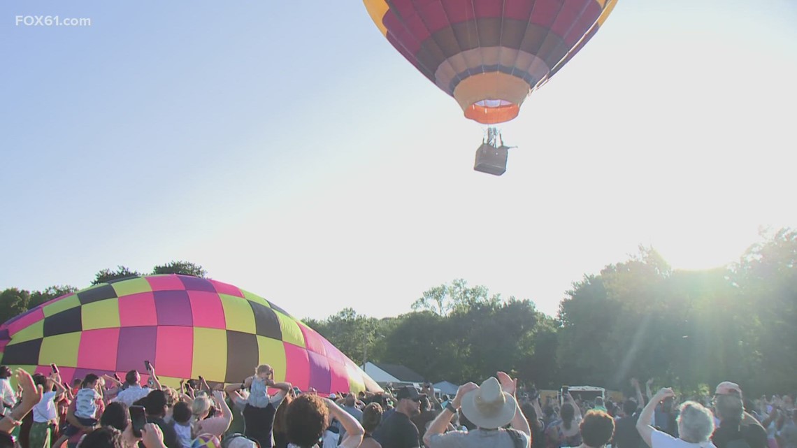 Plainville Hot Air Balloon Festival returns with massive crowds