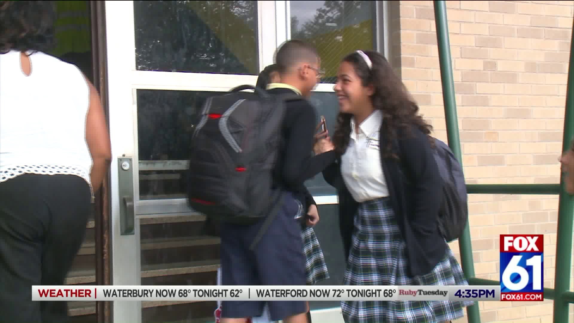 West Hartford students return back to school