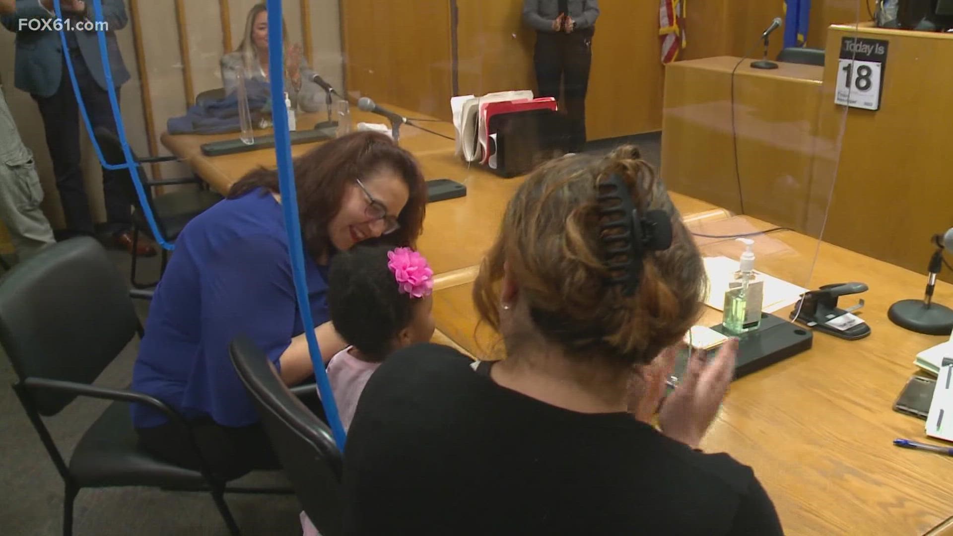 In celebration of National Adoption Day, which is officially recognized on Saturday, Nov. 19, courts across the state were filled with nothing but love on Friday.
