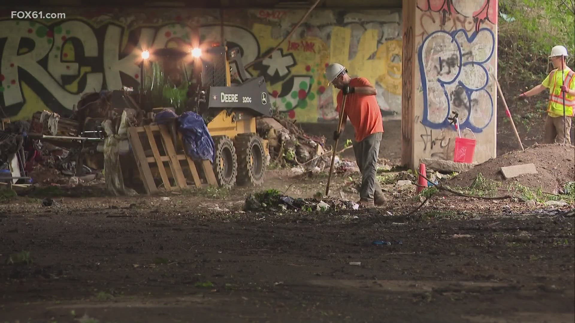 The encampment existed for years, but 11 days ago, officials promised they'd clear it out.